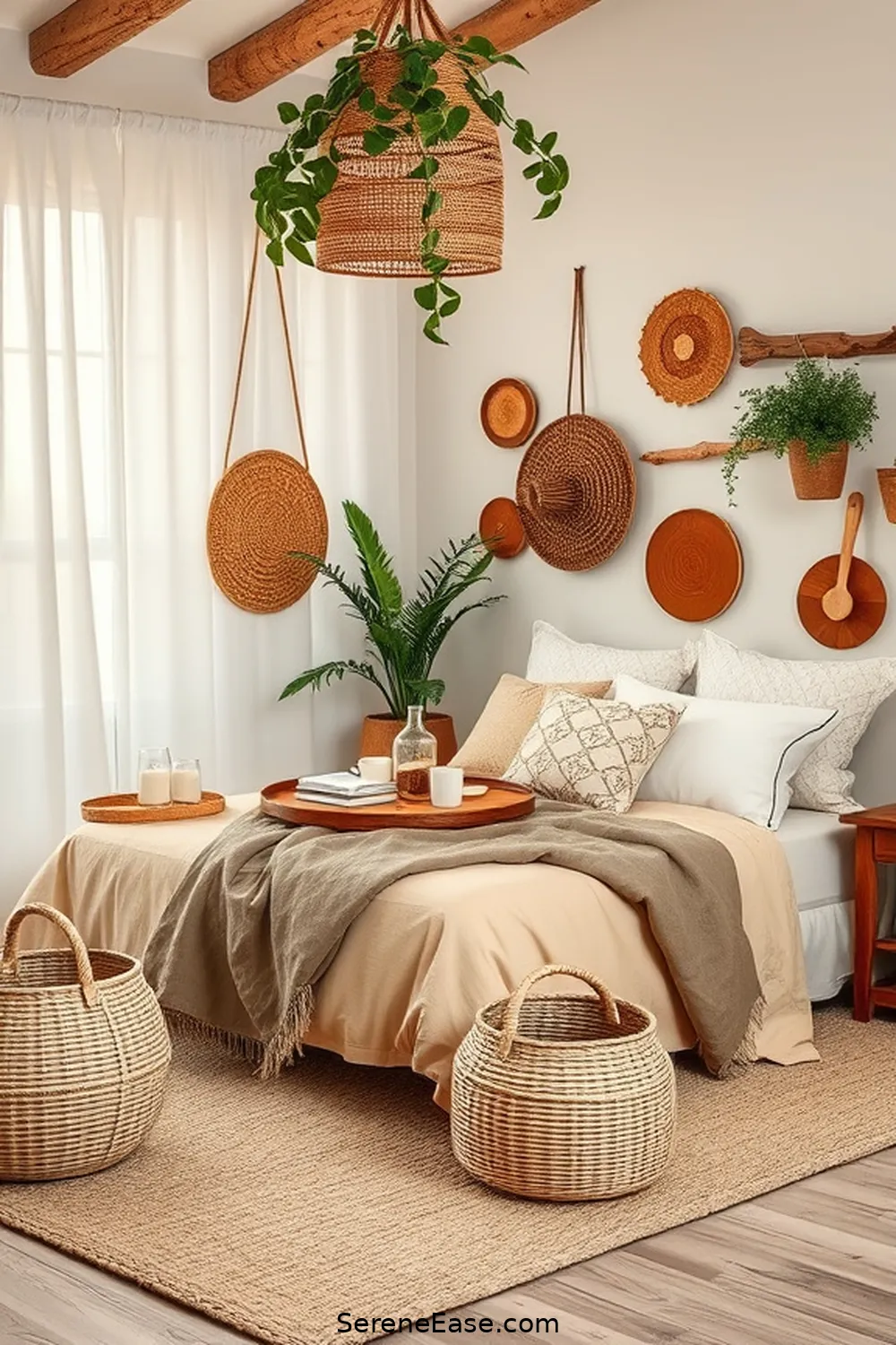 How to Use Earth Tones in Your Bohemian Style Bedroom 4 Adding Natural Elements and Decor for How to Use Earth Tones in Your Bohemian Style Bedroom