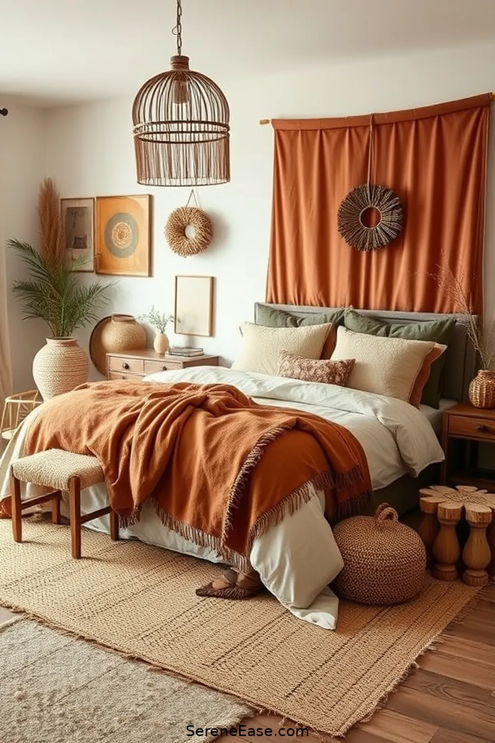 How to Use Earth Tones in Your Bohemian Style Bedroom 2 Choosing the Right Earth Tone Palette for How to Use Earth Tones in Your Bohemian Style Bedroom