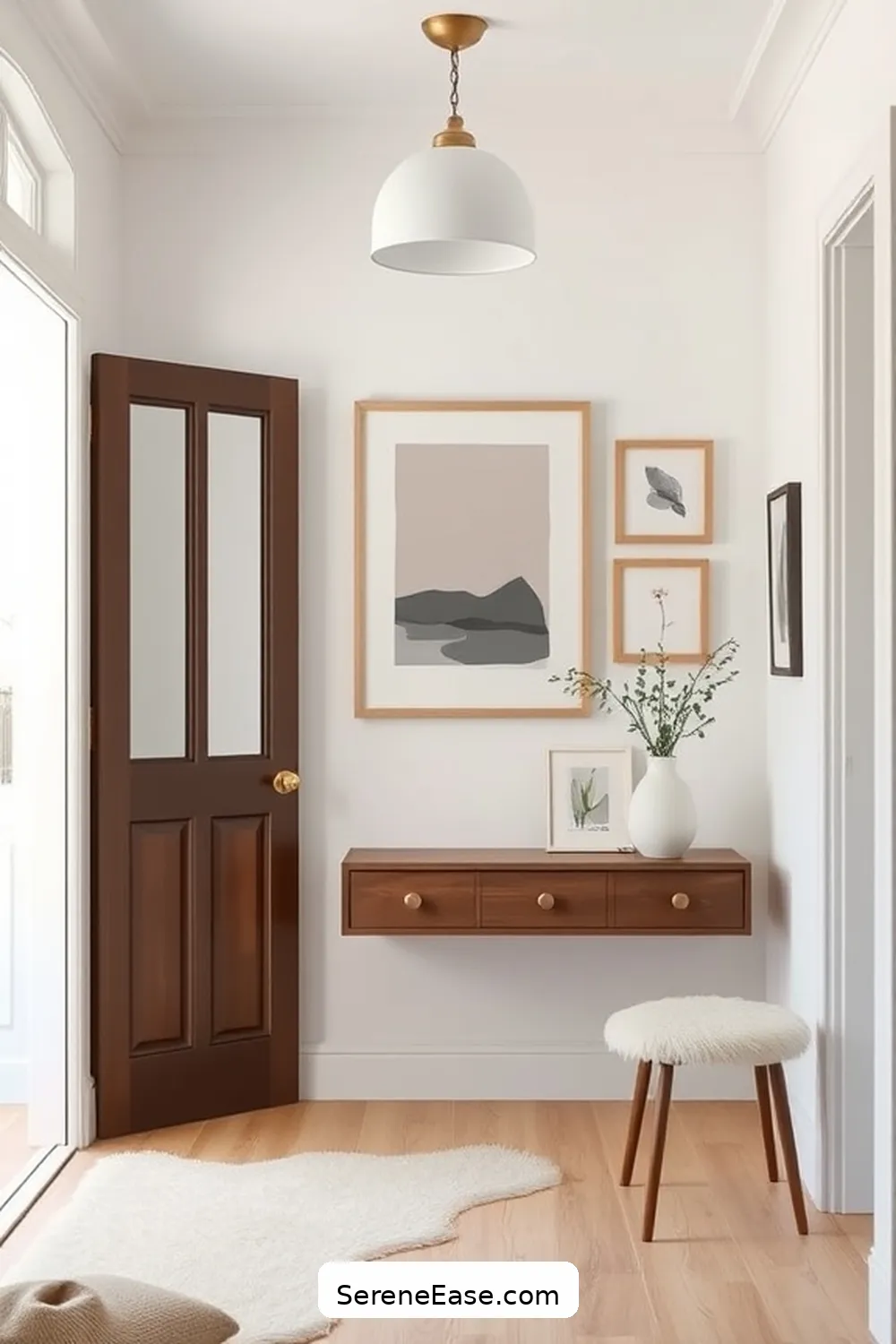 How to Use Pastels in Your Scandinavian Style Entryway 8 Artwork and Wall Decor for How to Use Pastels in Your Scandinavian Style Entryway