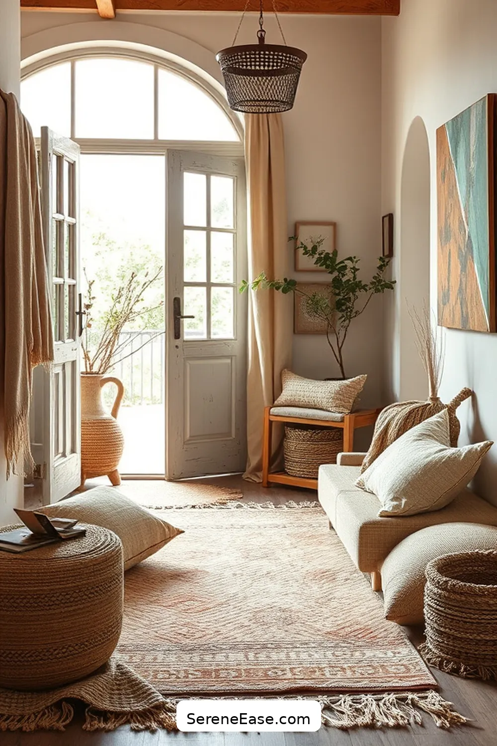 Incorporating Earth Tones in Your Bohemian Entryway Style 6 Earthy Textiles and Fabrics for Incorporating Earth Tones in Your Bohemian Entryway Style