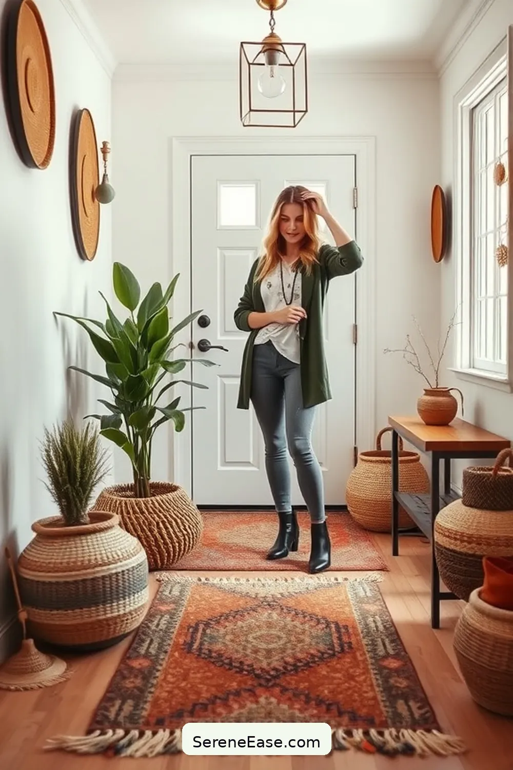 Incorporating Earth Tones in Your Bohemian Entryway Style 13 Personalizing With Accessories for Incorporating Earth Tones in Your Bohemian Entryway Style