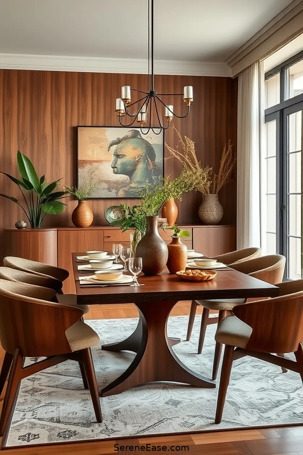 Incorporating Earth Tones in Your Mid-Century Modern Dining Room Style 3 Accent Pieces to Enhance Earthy Hues for Incorporating Earth Tones in Your Mid-Century Modern Dining Room Style