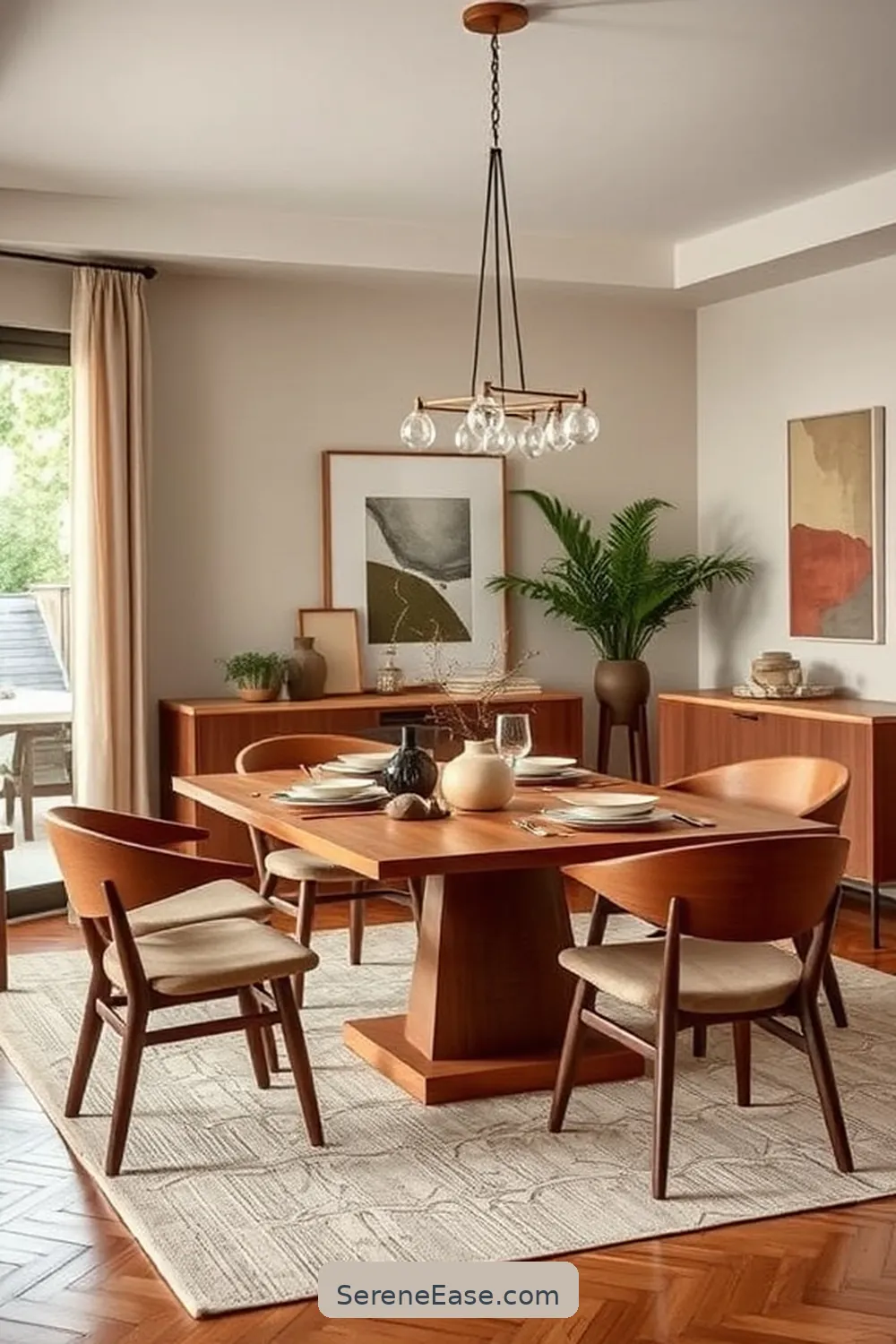 Incorporating Earth Tones in Your Mid-Century Modern Dining Room Style 2 Choosing the Right Earth Tones for Your Space for Incorporating Earth Tones in Your Mid-Century Modern Dining Room Style