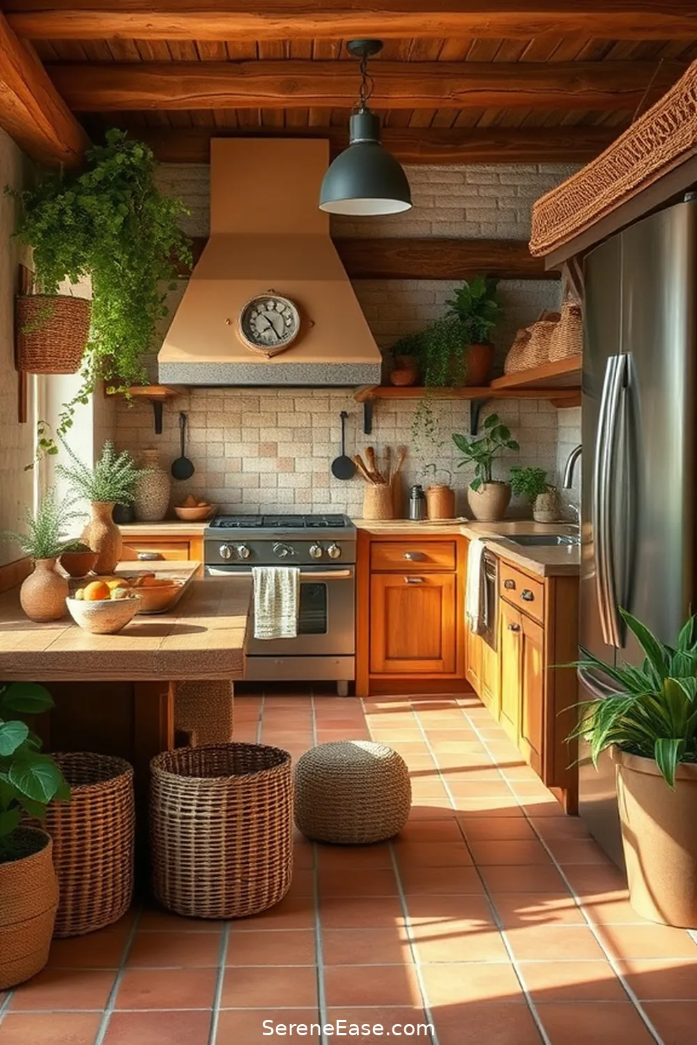 Incorporating Earth Tones in Your Rustic Kitchen Style 5 Incorporating Natural Materials for Incorporating Earth Tones in Your Rustic Kitchen Style