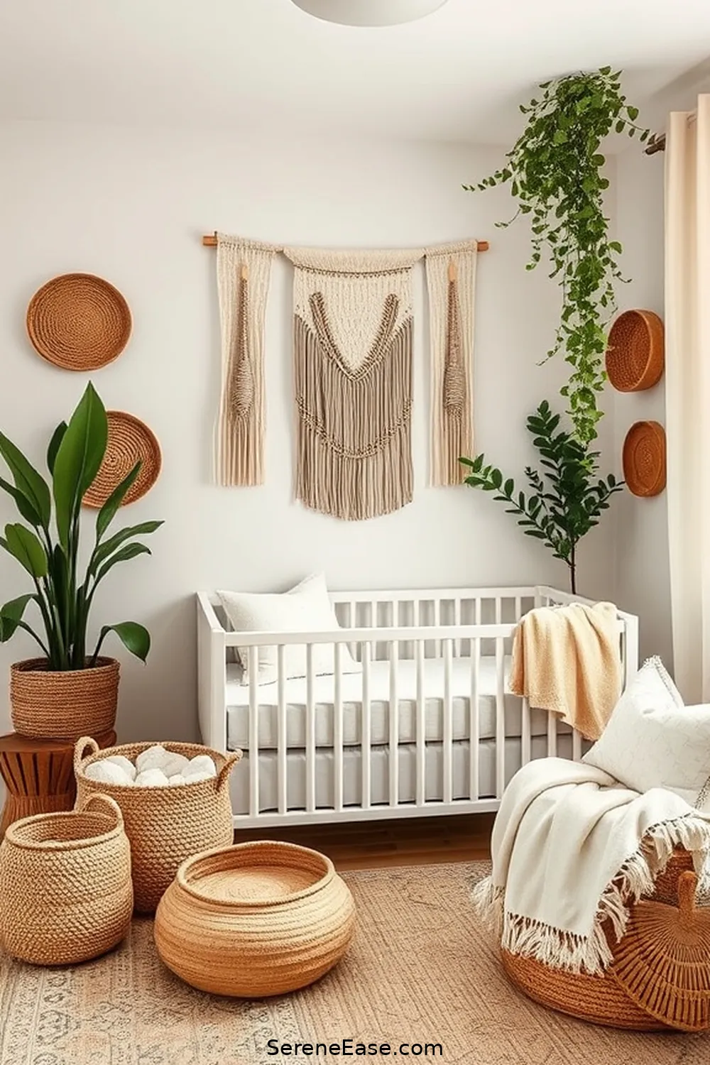 Incorporating Earth Tones in a Bohemian Nursery Style 5 Incorporating Natural Elements and Decor for Incorporating Earth Tones in a Bohemian Nursery Style
