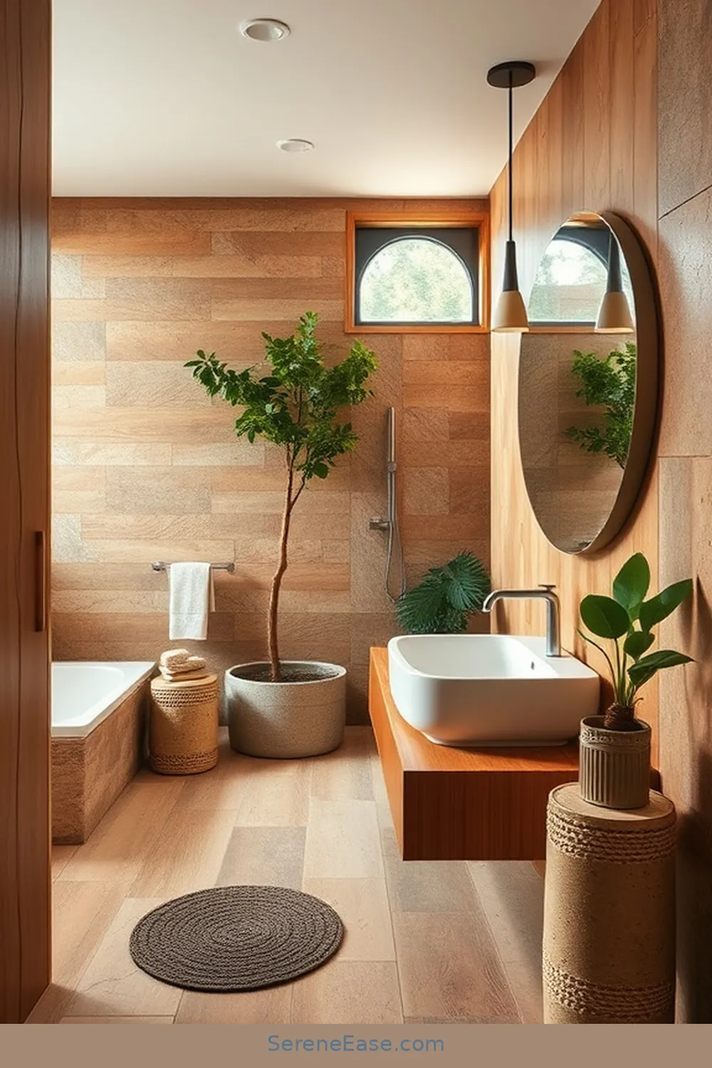 Incorporating Earth Tones in a Mid-Century Modern Bathroom Style 6 Natural Materials and Finishes for Authenticity for Incorporating Earth Tones in a Mid-Century Modern Bathroom Style