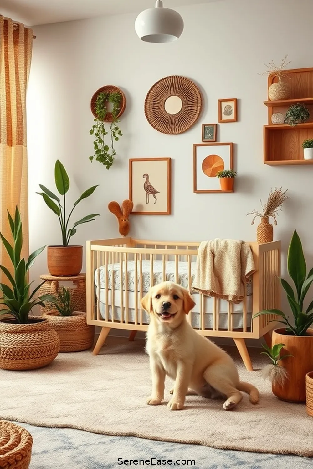 Incorporating Earth Tones in a Mid-Century Modern Nursery Style 10 Accessorizing With Natural Elements for Incorporating Earth Tones in a Mid-Century Modern Nursery Style
