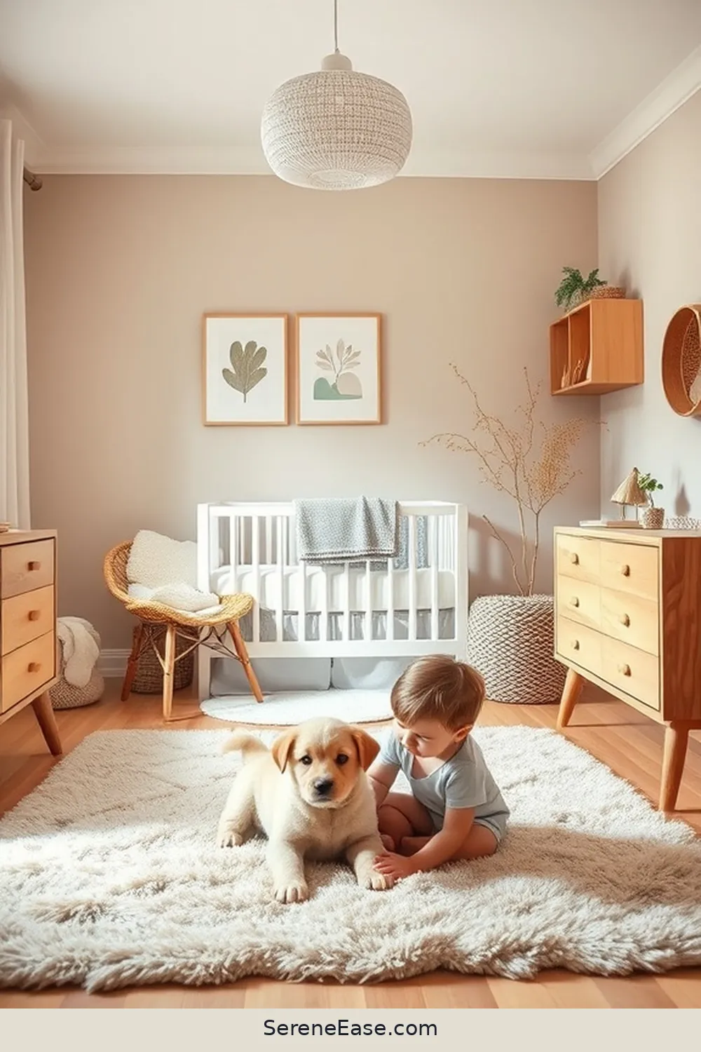 Incorporating Earth Tones in a Mid-Century Modern Nursery Style 3 The Importance of Earth Tones in Nursery Design for Incorporating Earth Tones in a Mid-Century Modern Nursery Style
