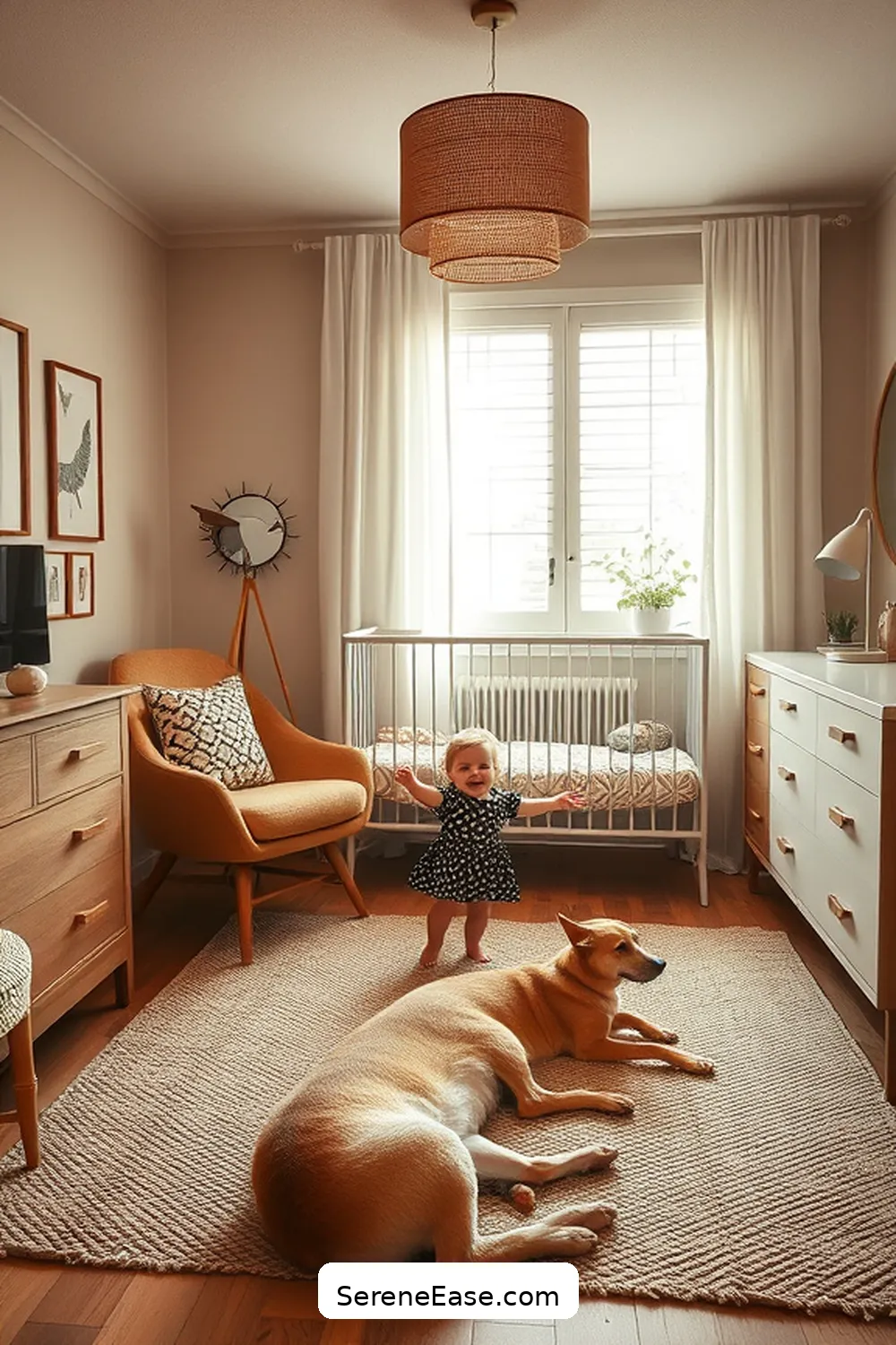 Incorporating Earth Tones in a Mid-Century Modern Nursery Style 2 Understanding Mid-Century Modern Design Principles for Incorporating Earth Tones in a Mid-Century Modern Nursery Style