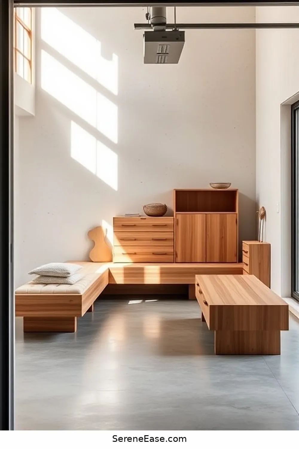 Incorporating Earth Tones in a Minimalist Garage Style 8 Furniture Selection for a Minimalist Garage for Incorporating Earth Tones in a Minimalist Garage Style