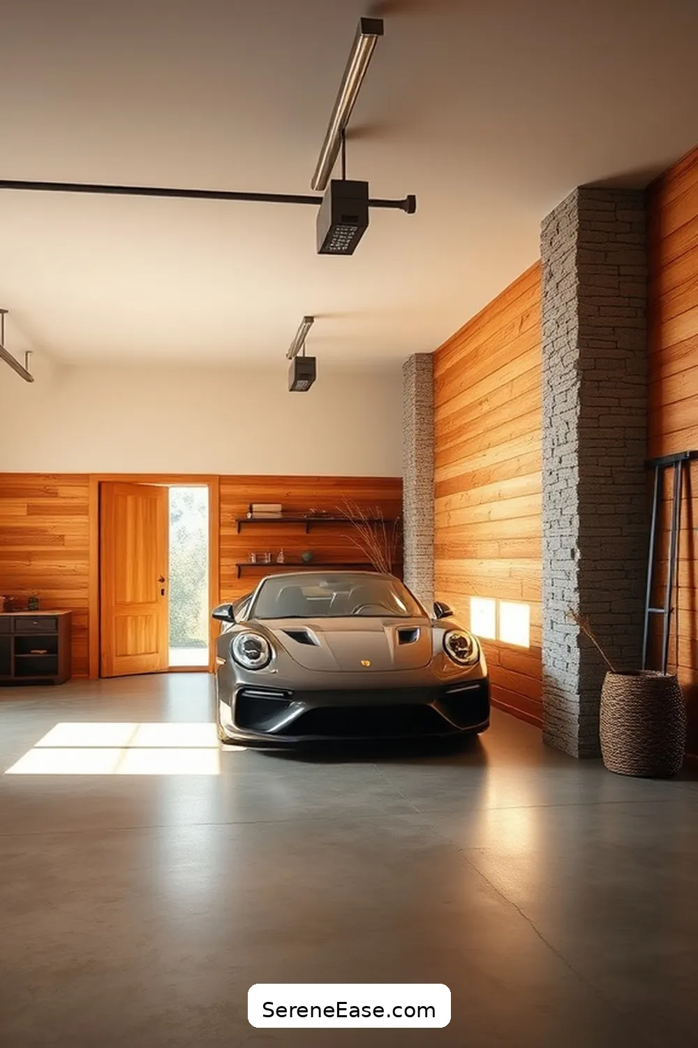 Incorporating Earth Tones in a Minimalist Garage Style 7 Incorporating Natural Materials and Textures for Incorporating Earth Tones in a Minimalist Garage Style