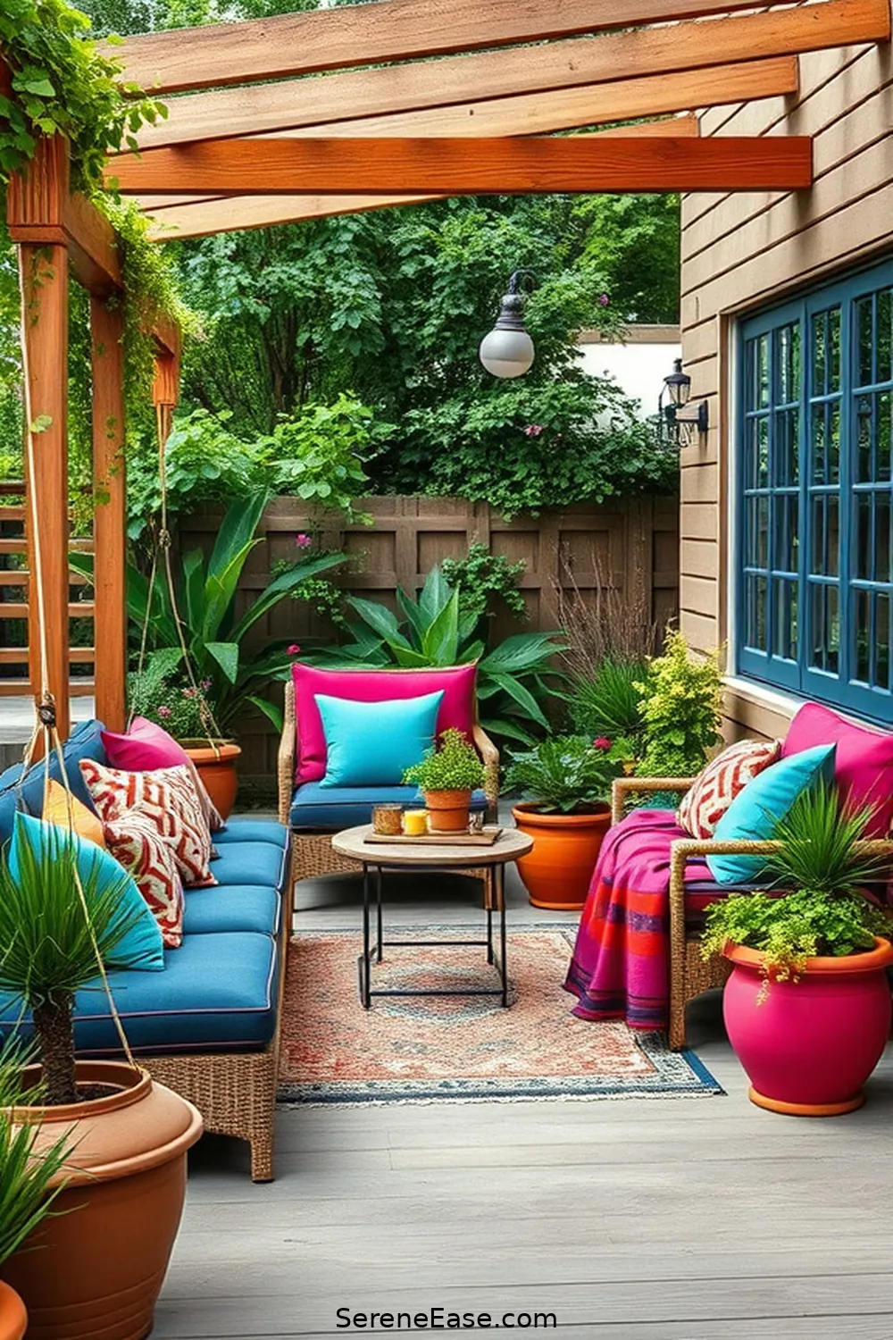 Incorporating Jewel Tones Into Scandinavian-Style Outdoor Patios 10 Creating a Cohesive Color Palette for Incorporating Jewel Tones Into Scandinavian-Style Outdoor Patios