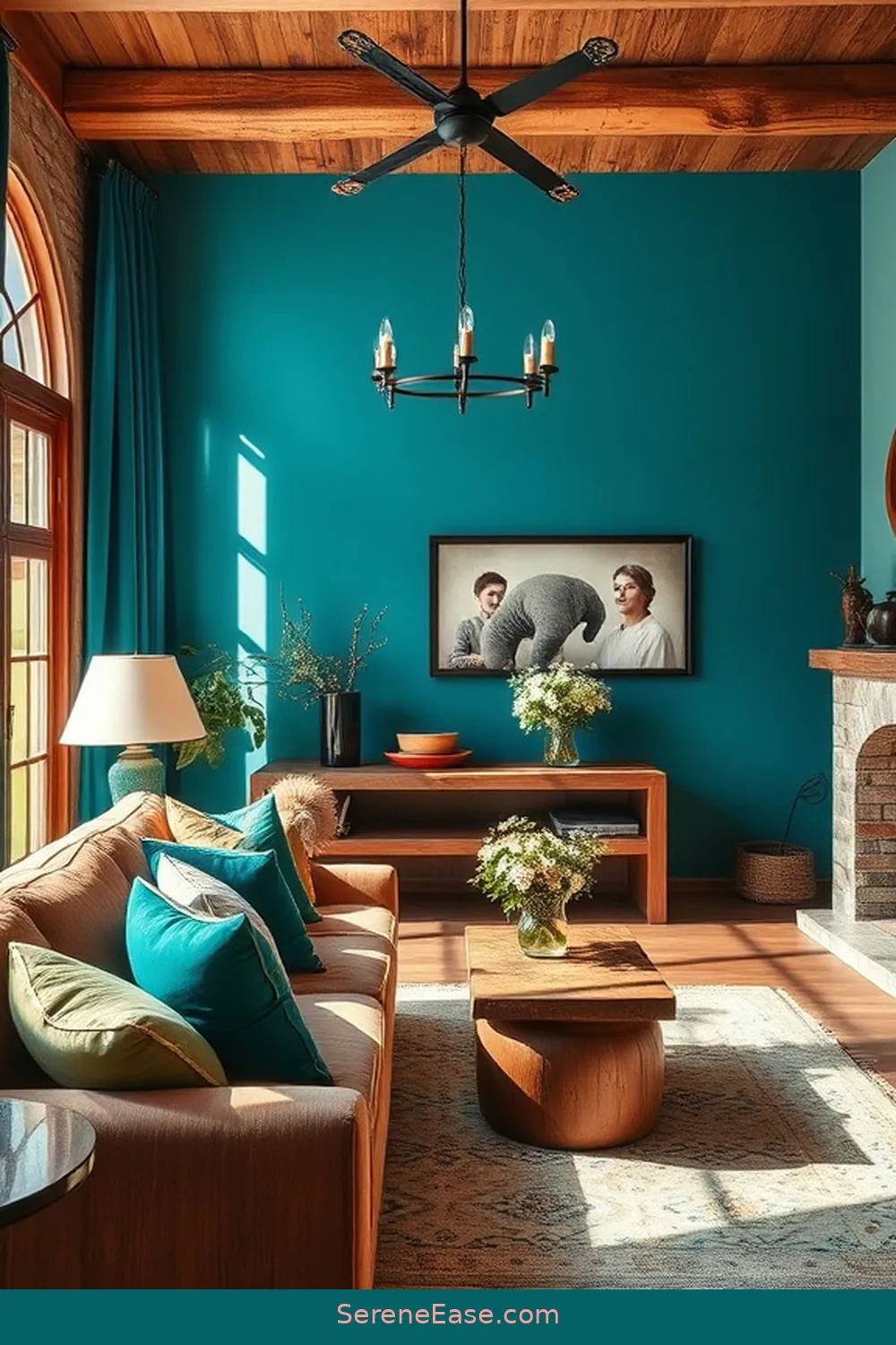 Incorporating Jewel Tones Into Your Rustic Living Room Style 4 Choosing the Right Jewel Tones for Incorporating Jewel Tones Into Your Rustic Living Room Style