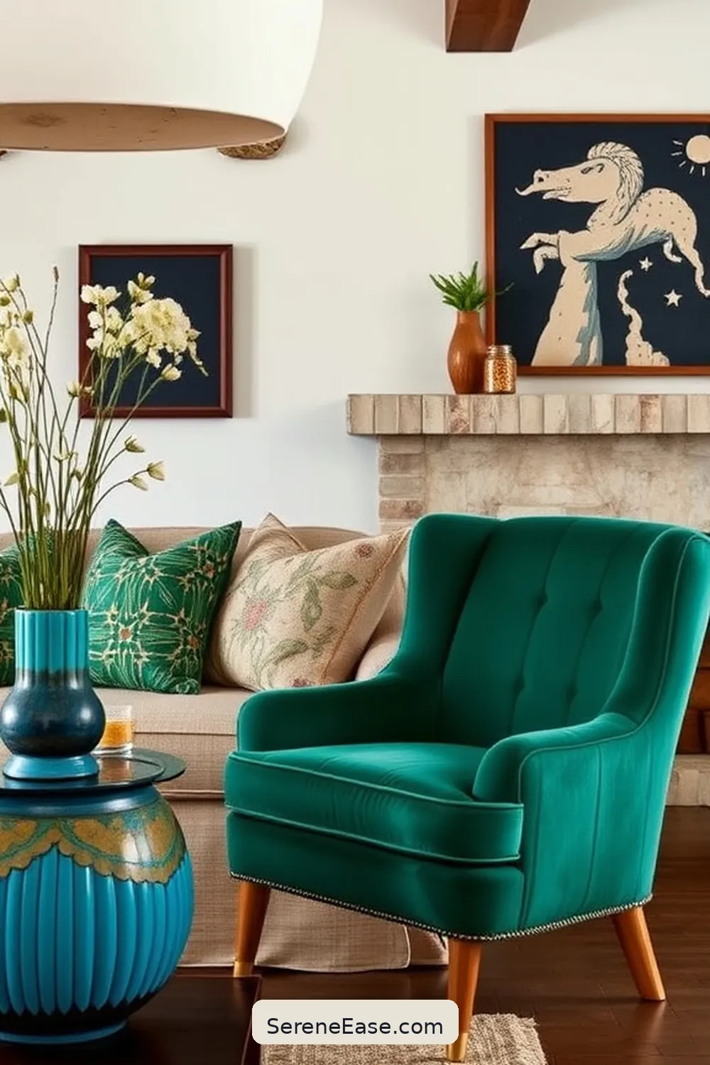 Incorporating Jewel Tones Into Your Rustic Living Room Style 11 DIY Projects for Jewel Tone Accents for Incorporating Jewel Tones Into Your Rustic Living Room Style