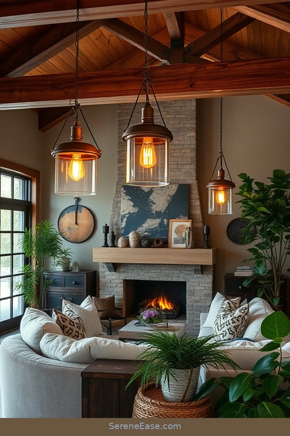 Incorporating Jewel Tones Into Your Rustic Living Room Style 9 Lighting Fixtures That Pop for Incorporating Jewel Tones Into Your Rustic Living Room Style