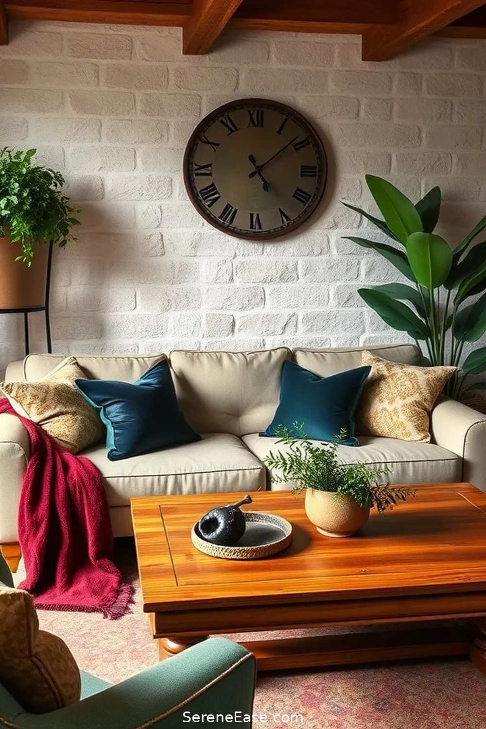 Incorporating Jewel Tones Into Your Rustic Living Room Style 16 Maintaining a Cohesive Look for Incorporating Jewel Tones Into Your Rustic Living Room Style