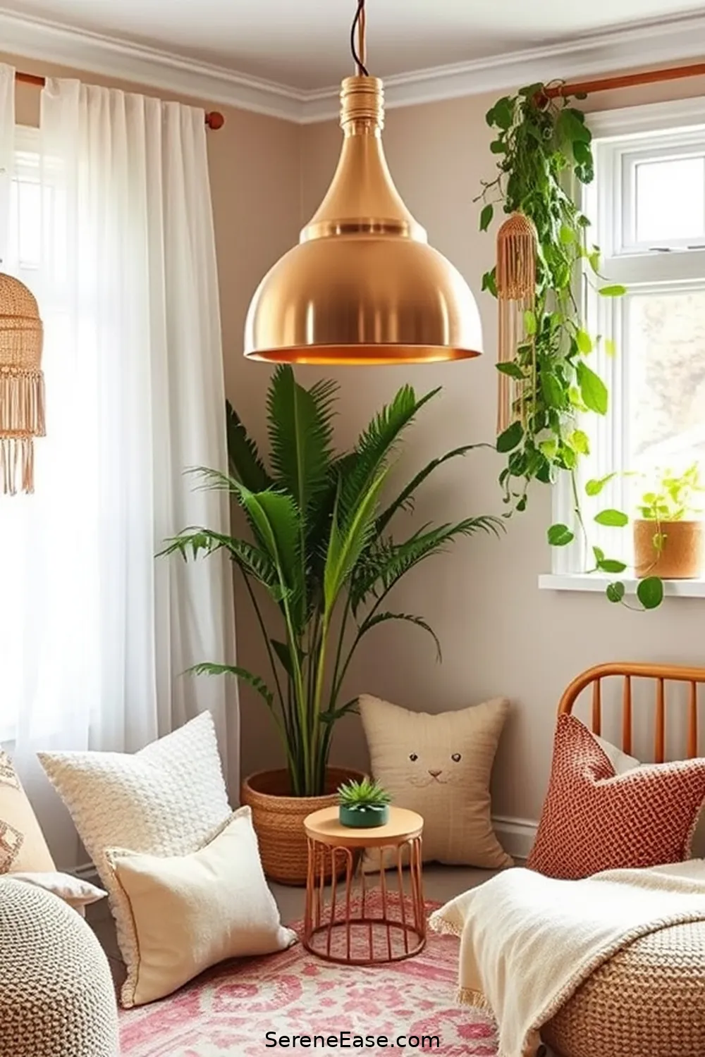 Incorporating Metallic Accents in a Bohemian Nursery Style 8 Statement Lighting With Metallic Touches for Incorporating Metallic Accents in a Bohemian Nursery Style
