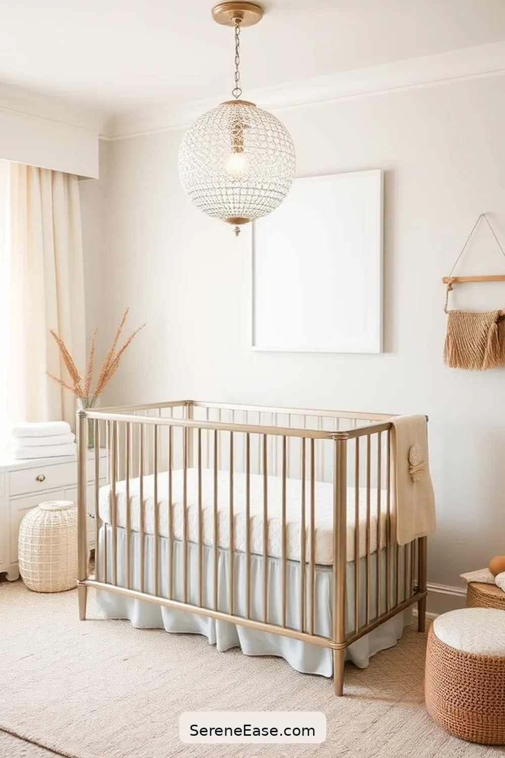 Incorporating Metallic Accents in a Coastal Nursery Style 3 Metallic Furniture Pieces for Incorporating Metallic Accents in a Coastal Nursery Style