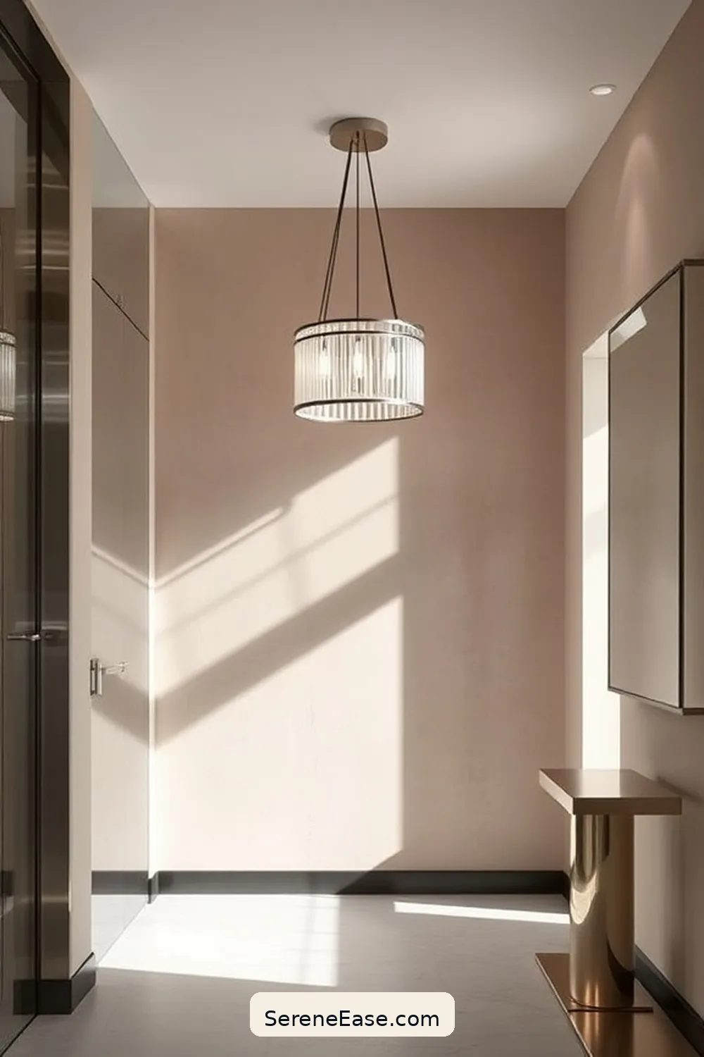 Incorporating Metallic Accents in a Minimalist Entryway Style 6 Statement Lighting Fixtures for Incorporating Metallic Accents in a Minimalist Entryway Style