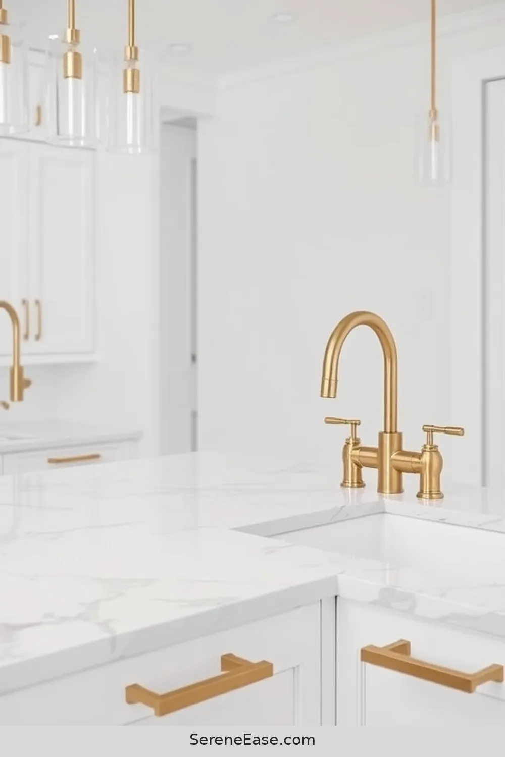 Incorporating Metallic Accents in a Minimalist Kitchen Style 4 Adding Fixtures and Hardware for Incorporating Metallic Accents in a Minimalist Kitchen Style