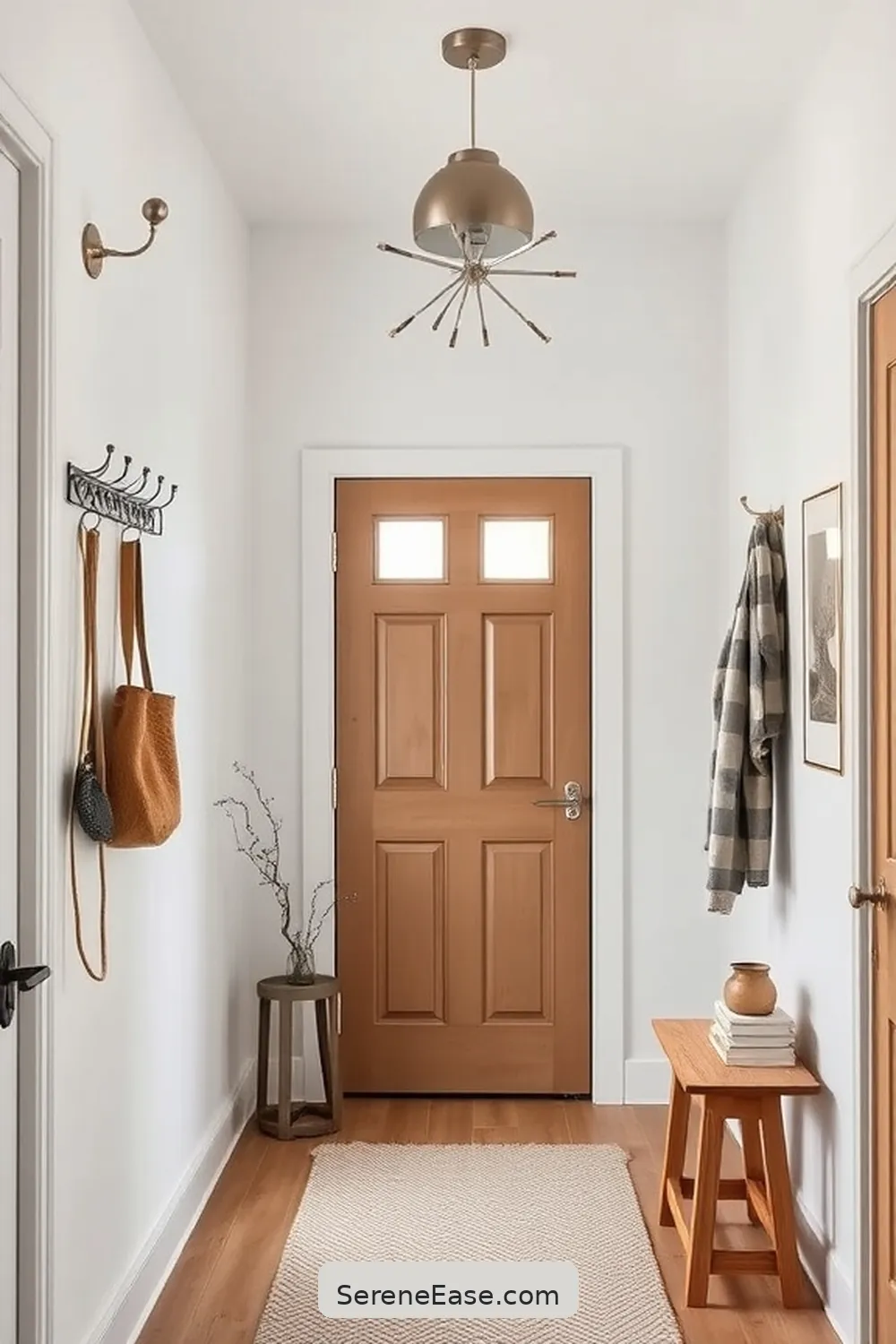 Incorporating Metallic Accents in a Scandinavian-Style Entryway 4 Choosing the Right Metal Finishes for Incorporating Metallic Accents in a Scandinavian-Style Entryway