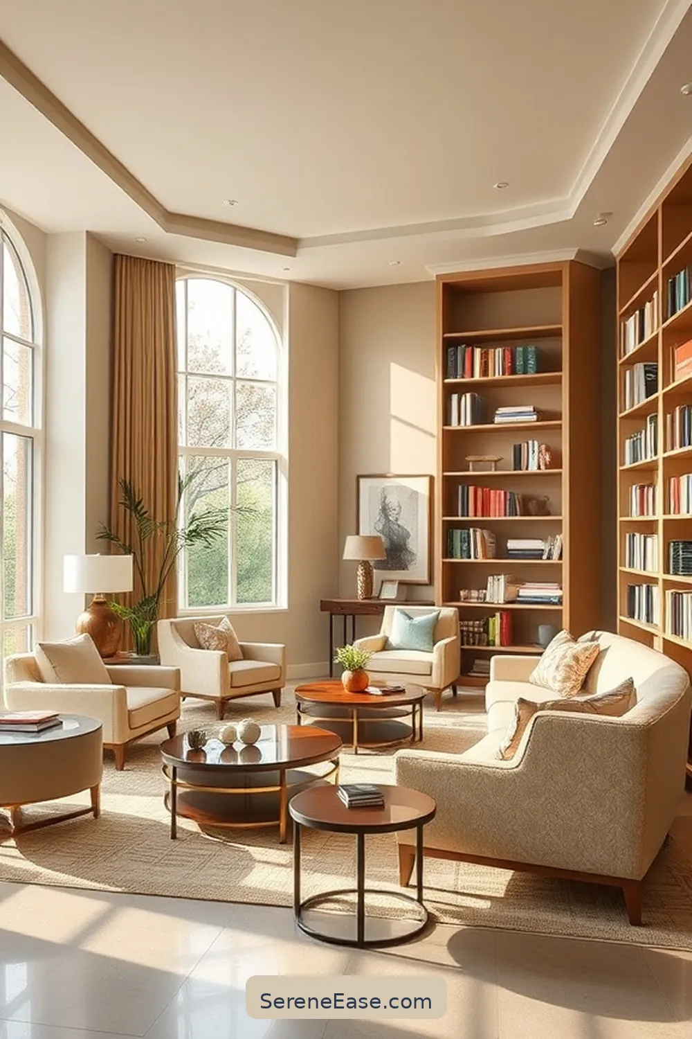 Choosing the Right Neutral Palette for Incorporating Neutral Tones in Your Mid-Century Modern Library