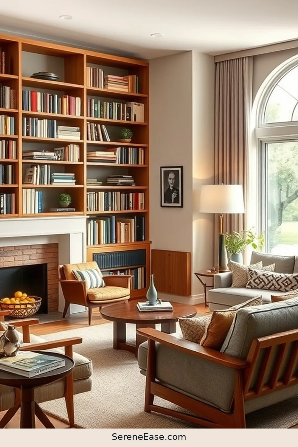 Tips for Maintaining a Timeless Look for Incorporating Neutral Tones in Your Mid-Century Modern Library