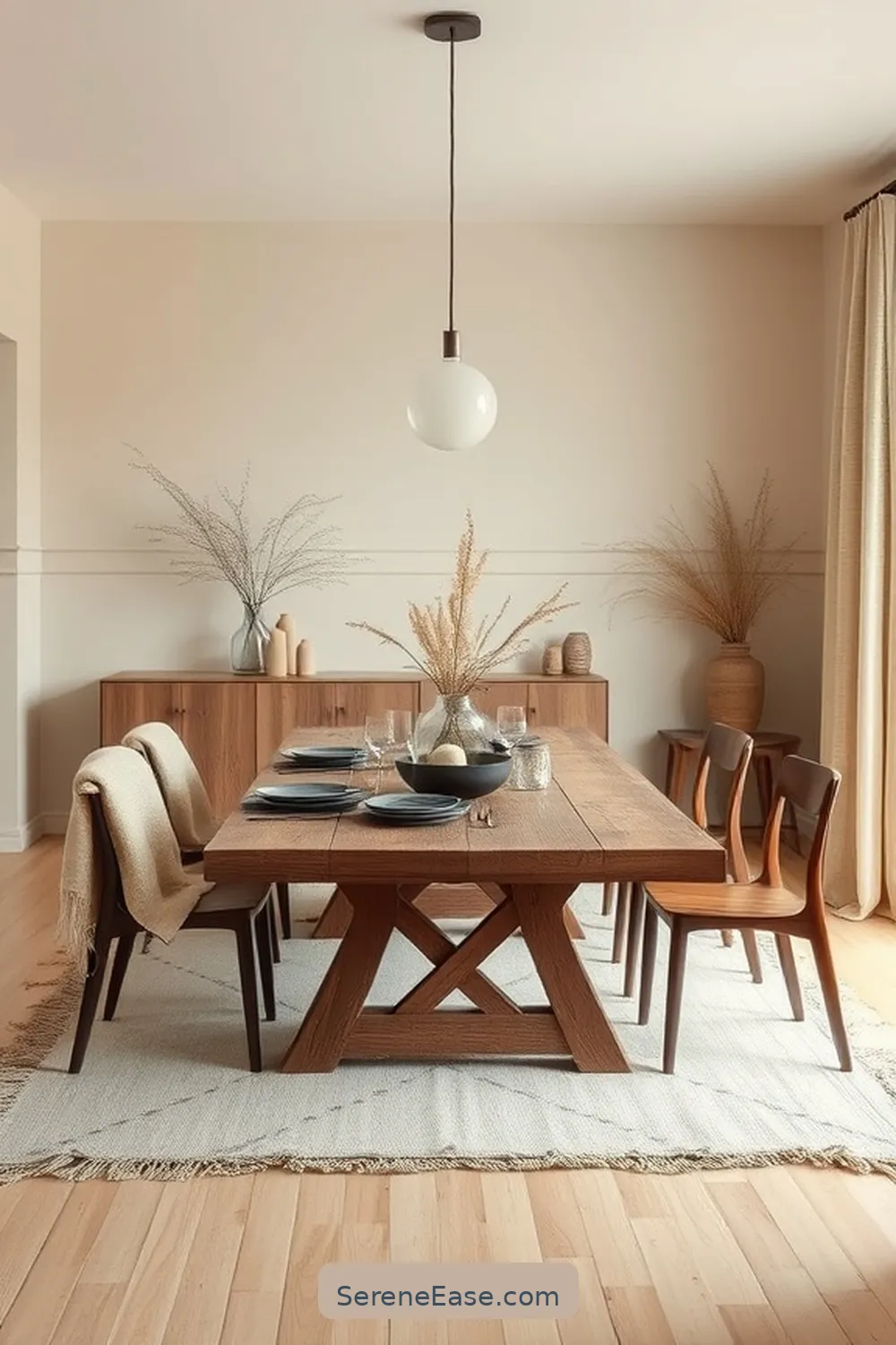 Incorporating Neutral Tones in Your Minimalist Dining Room 5 Layering Textures for Depth and Warmth for Incorporating Neutral Tones in Your Minimalist Dining Room