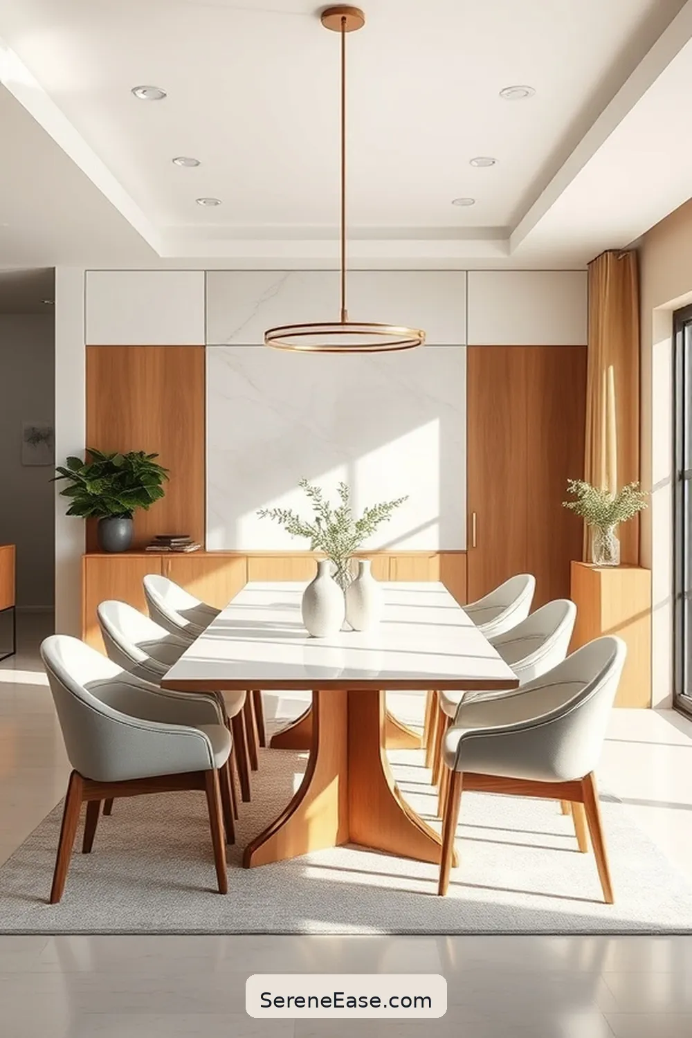 Incorporating Neutral Tones in Your Minimalist Dining Room 4 Selecting Minimalist Furniture in Neutral Tones for Incorporating Neutral Tones in Your Minimalist Dining Room
