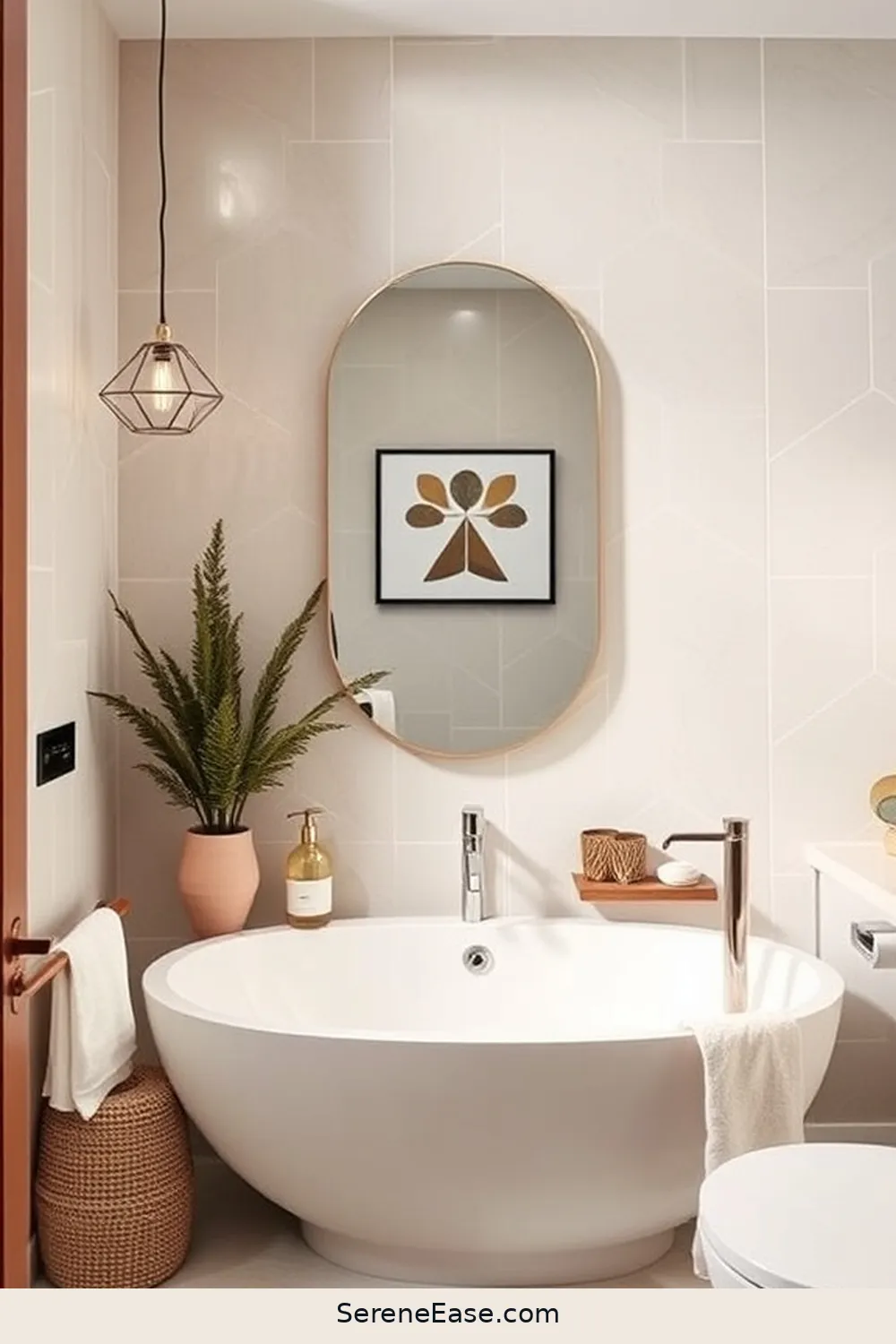 Incorporating Neutral Tones in a Mid-Century Modern Bathroom 7 Accessorizing With Mid-Century Modern Decor Elements for Incorporating Neutral Tones in a Mid-Century Modern Bathroom