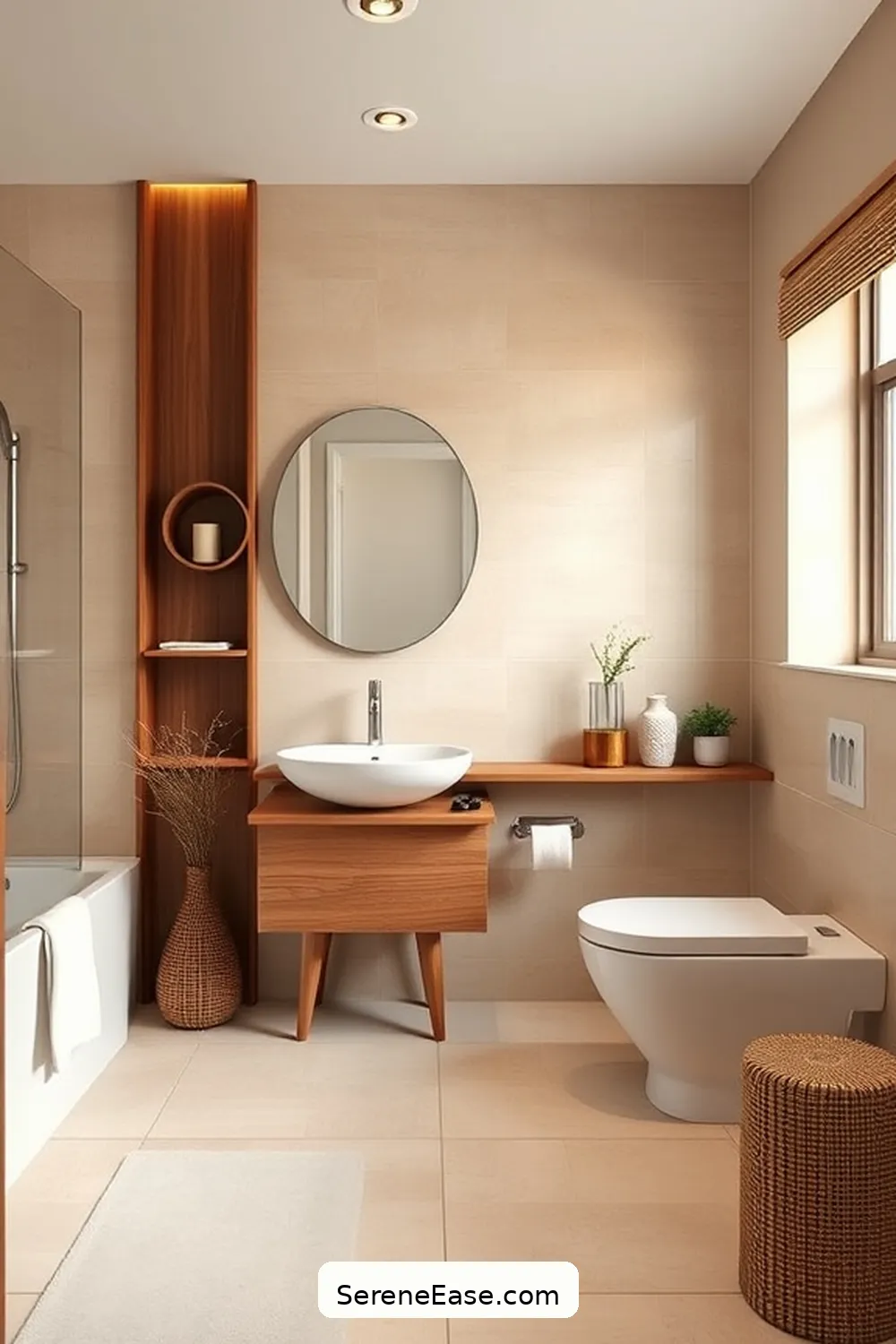 Incorporating Neutral Tones in a Mid-Century Modern Bathroom 3 The Importance of Neutral Tones in Bathroom Aesthetics for Incorporating Neutral Tones in a Mid-Century Modern Bathroom