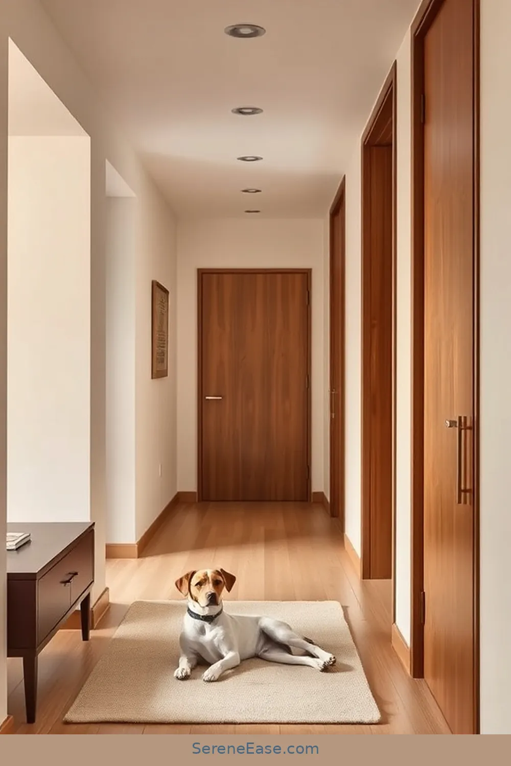The Importance of Neutral Tones in Interior Spaces for Incorporating Neutral Tones in a Mid-Century Modern Hallway