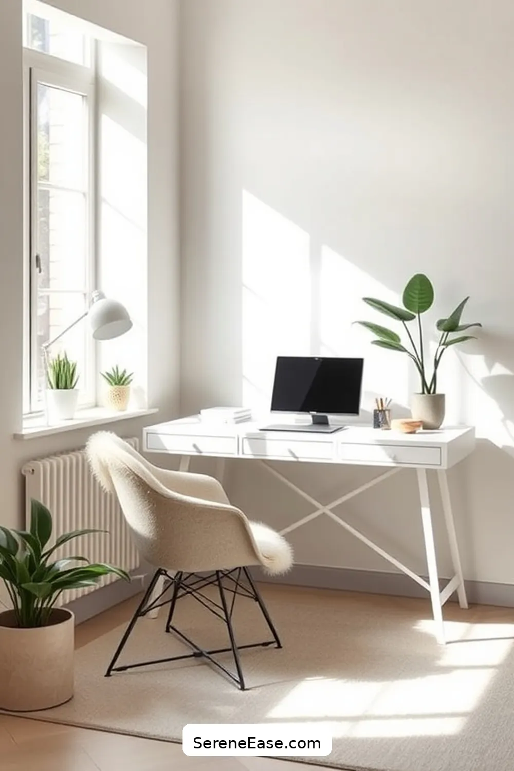 Incorporating Neutral Tones in a Minimalist Home Office Style 6 Creating a Functional and Inspiring Layout for Incorporating Neutral Tones in a Minimalist Home Office Style