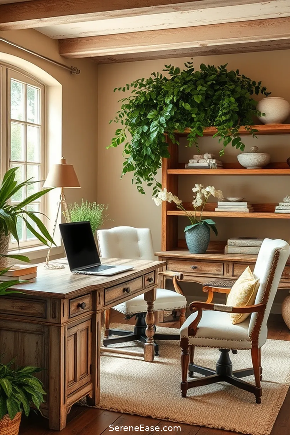 Incorporating Neutral Tones in a Rustic Home Office Style 2 Understanding the Appeal of Neutral Tones in Rustic Design for Incorporating Neutral Tones in a Rustic Home Office Style