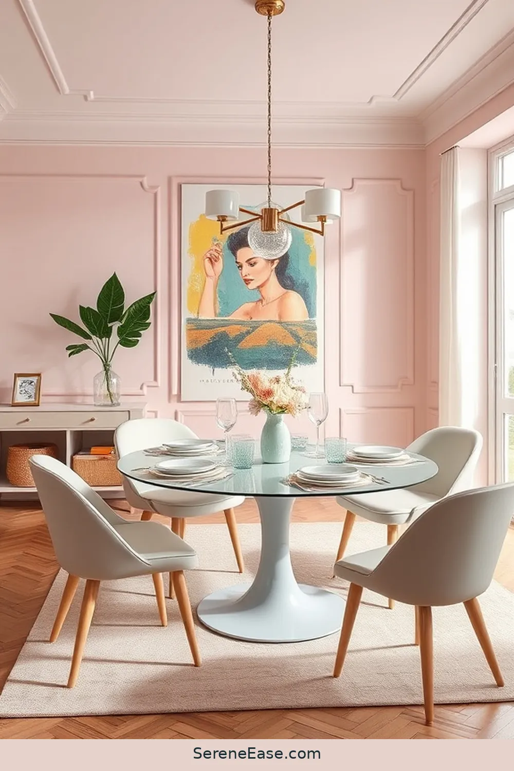 Incorporating Pastels in Your Mid-Century Modern Dining Room 4 Selecting the Right Pastel Palette for Incorporating Pastels in Your Mid-Century Modern Dining Room