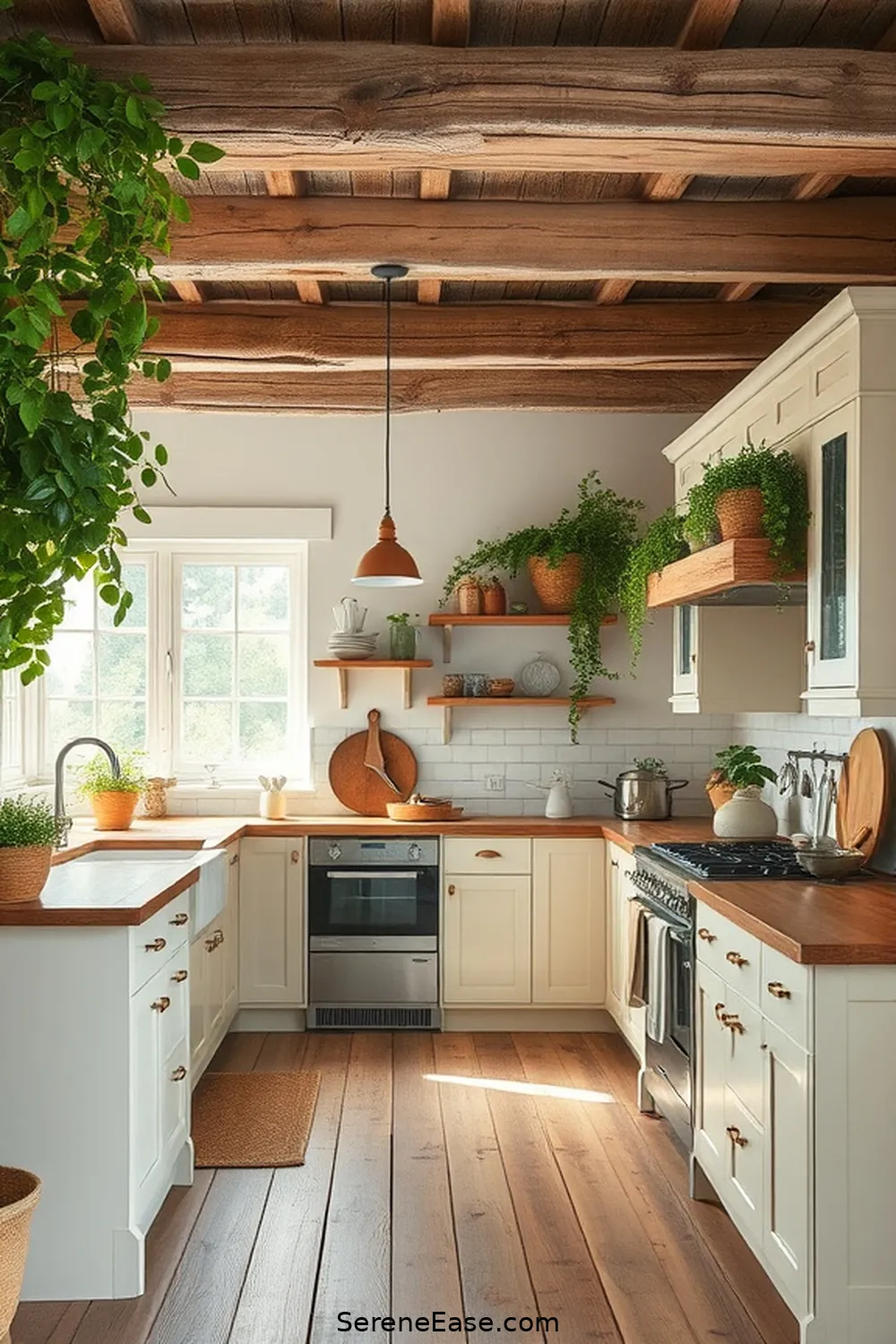 Incorporating Pastels in Your Rustic Kitchen Style 3 Pastel Cabinetry: A Soft Touch for Incorporating Pastels in Your Rustic Kitchen Style