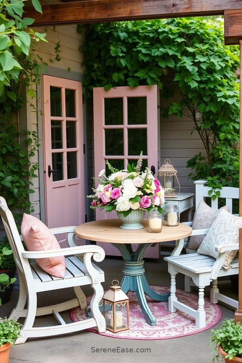 Incorporating Pastels in Your Rustic Outdoor Patio Style 9 DIY Pastel Projects for Your Patio for Incorporating Pastels in Your Rustic Outdoor Patio Style