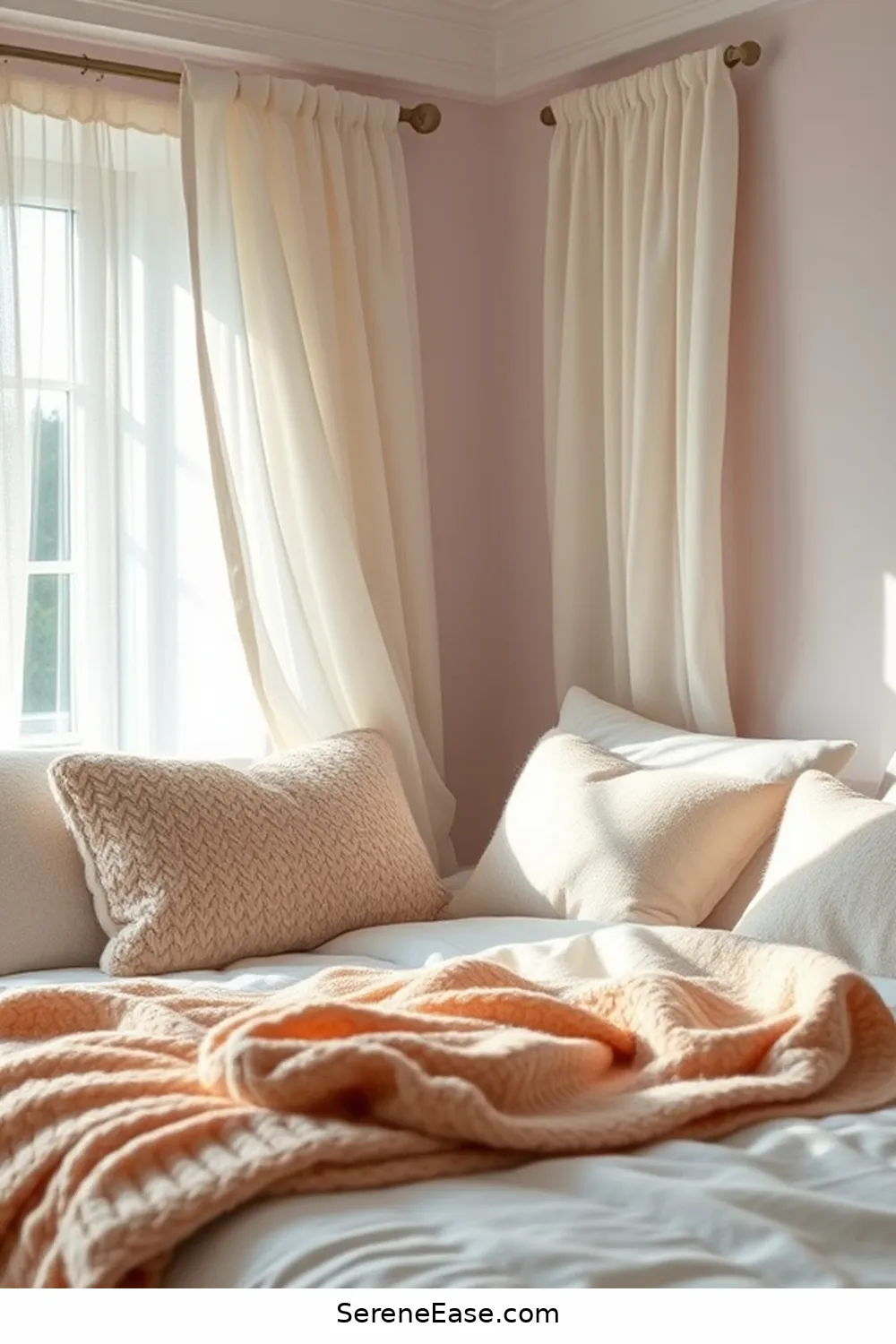 Layering Pastels for Depth and Warmth for Incorporating Pastels in Your Scandinavian Style Bedroom