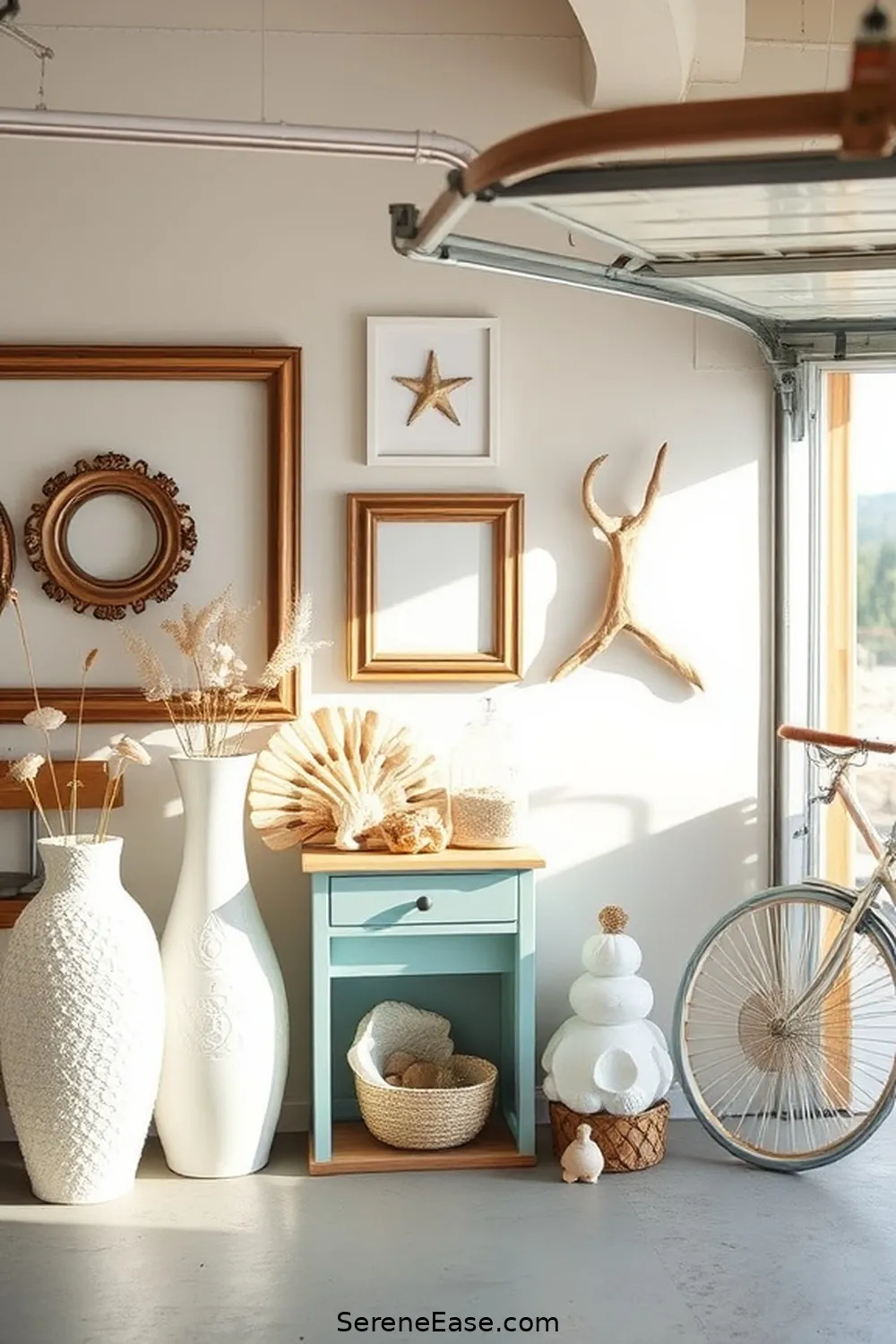 Incorporating Pastels in a Coastal-Style Garage 5 Accessorizing With Coastal-Inspired Decor for Incorporating Pastels in a Coastal-Style Garage