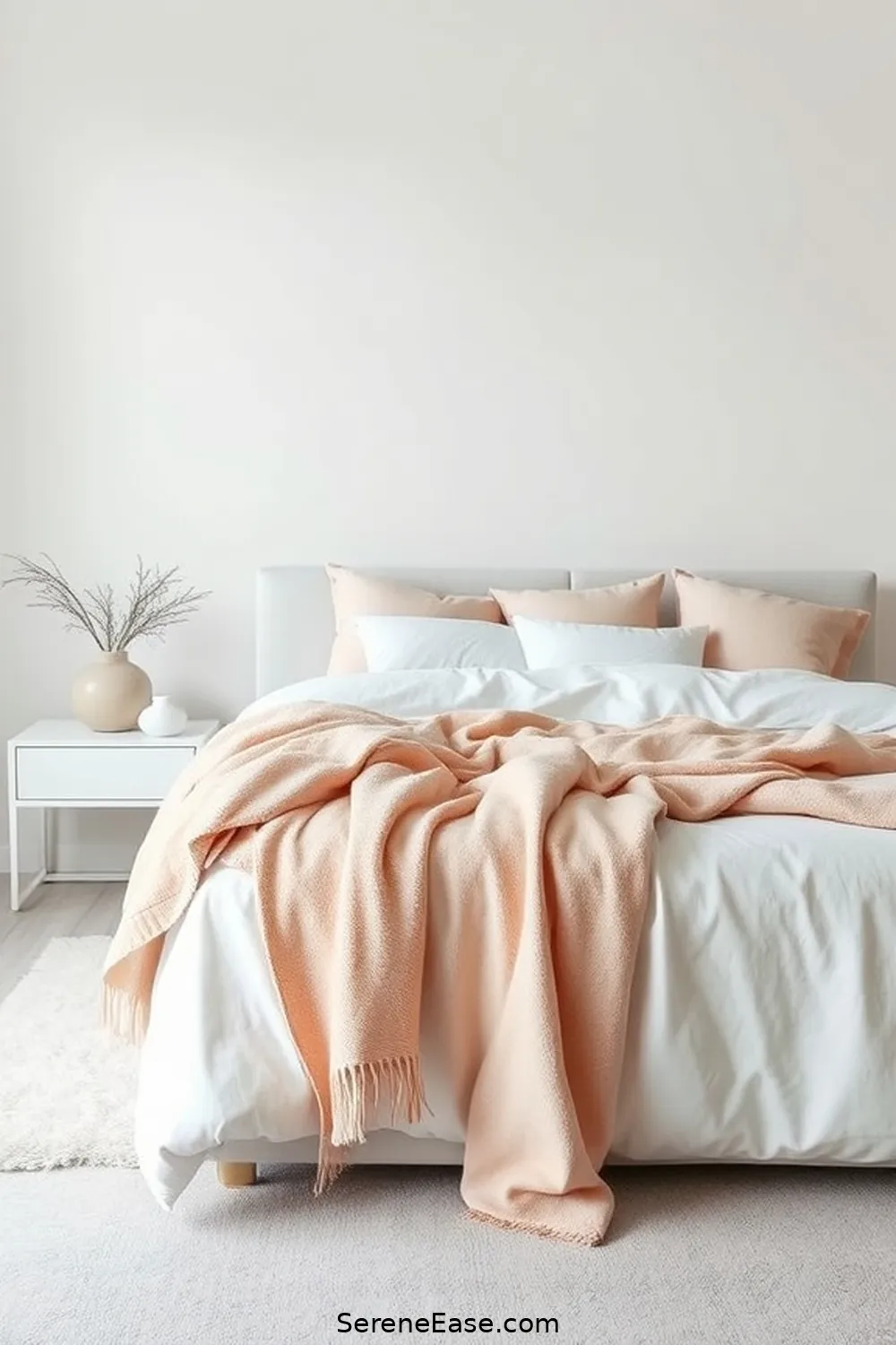 Incorporating Pastels in a Minimalist Bedroom Style: 16 Ways 9 Accessorize With Pastel Throws for Incorporating Pastels in a Minimalist Bedroom Style: 16 Ways
