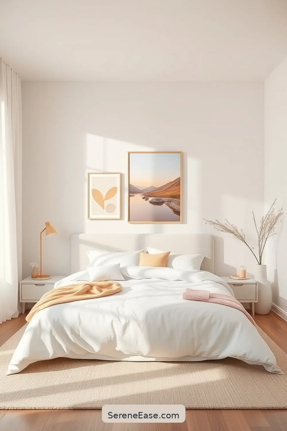Incorporating Pastels in a Minimalist Bedroom Style: 16 Ways 11 Incorporate Pastel Wall Décor for Incorporating Pastels in a Minimalist Bedroom Style: 16 Ways