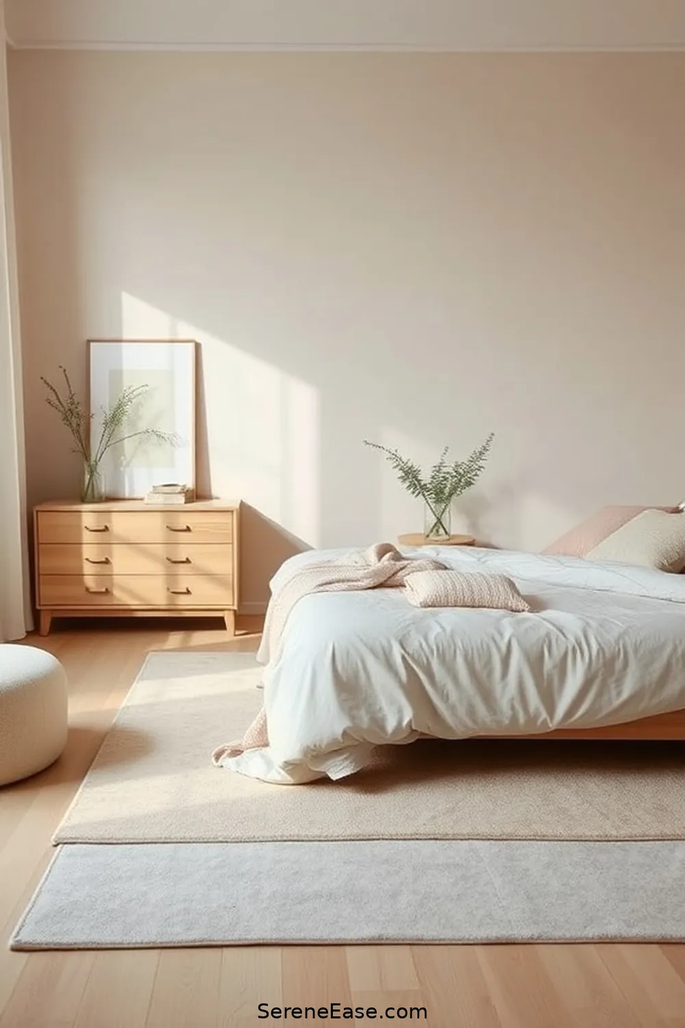 Incorporating Pastels in a Minimalist Bedroom Style: 16 Ways 6 Use Pastel Rugs for Incorporating Pastels in a Minimalist Bedroom Style: 16 Ways