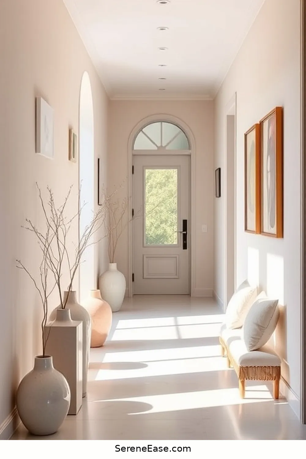 Incorporating Pastels in a Minimalist Hallway Style 6 Incorporating Pastels Through Accessories for Incorporating Pastels in a Minimalist Hallway Style