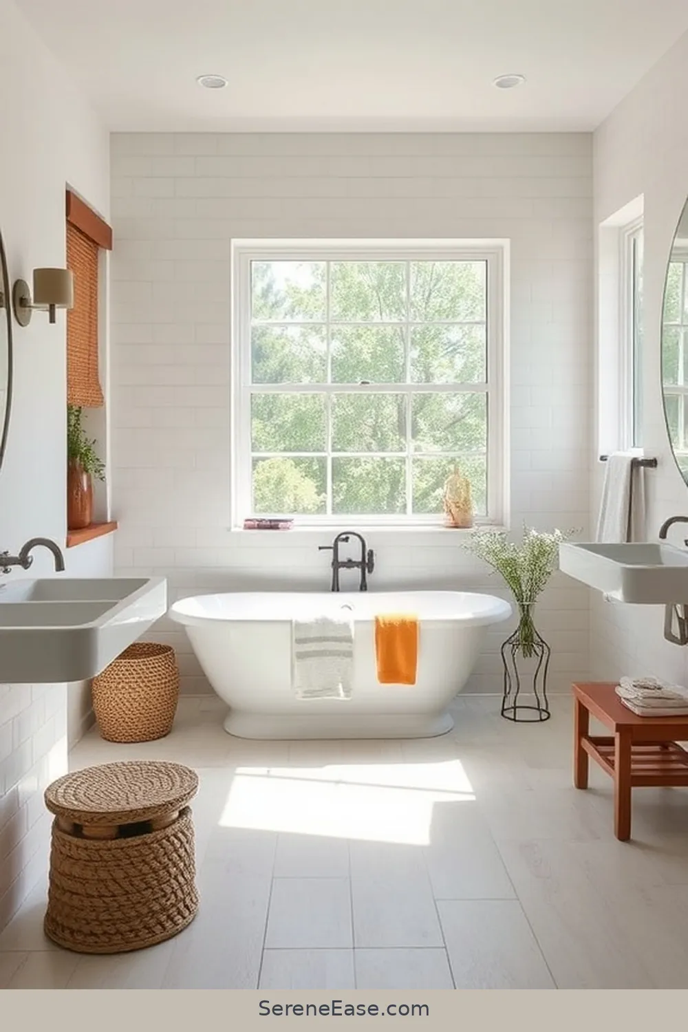 Incorporating Pastels in a Modern Farmhouse Bathroom Style 5 Incorporating Pastel Tiles in the Bathroom for Incorporating Pastels in a Modern Farmhouse Bathroom Style