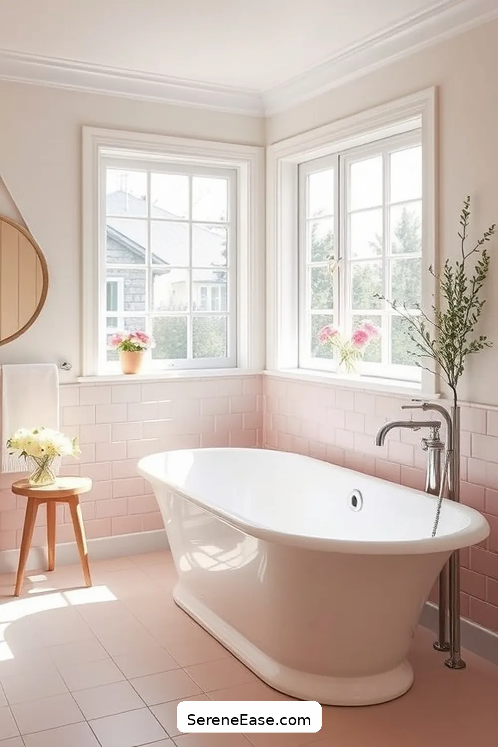 Incorporating Pastels in a Modern Farmhouse Bathroom Style 2 The Charm of Pastels in Modern Farmhouse Design for Incorporating Pastels in a Modern Farmhouse Bathroom Style