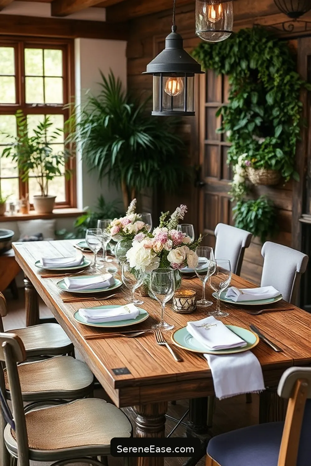 Incorporating Pastels in a Rustic Dining Room Style 3 Choosing the Right Pastel Palette for Incorporating Pastels in a Rustic Dining Room Style