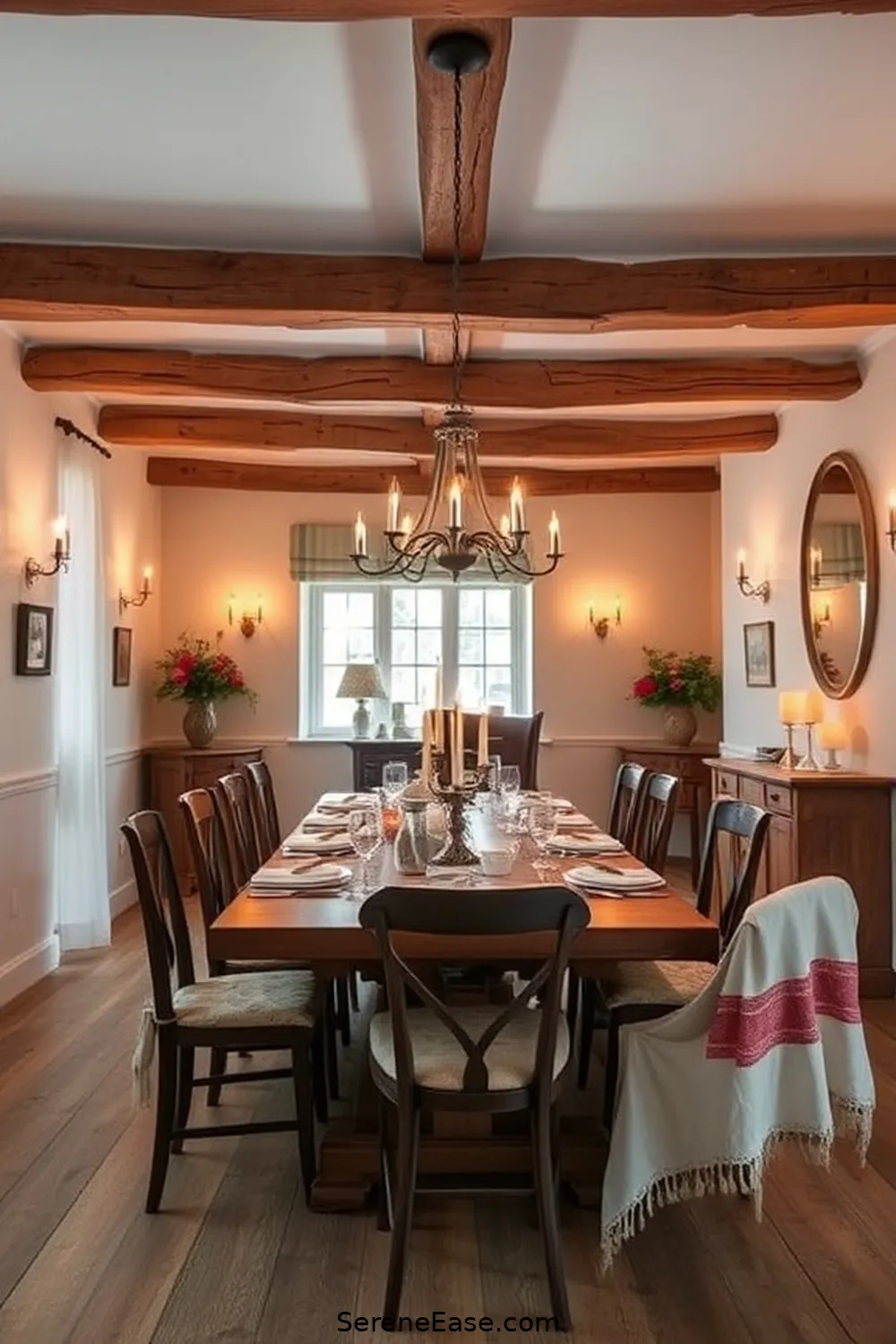 Incorporating Pastels in a Rustic Dining Room Style 8 Lighting: Enhancing the Atmosphere for Incorporating Pastels in a Rustic Dining Room Style