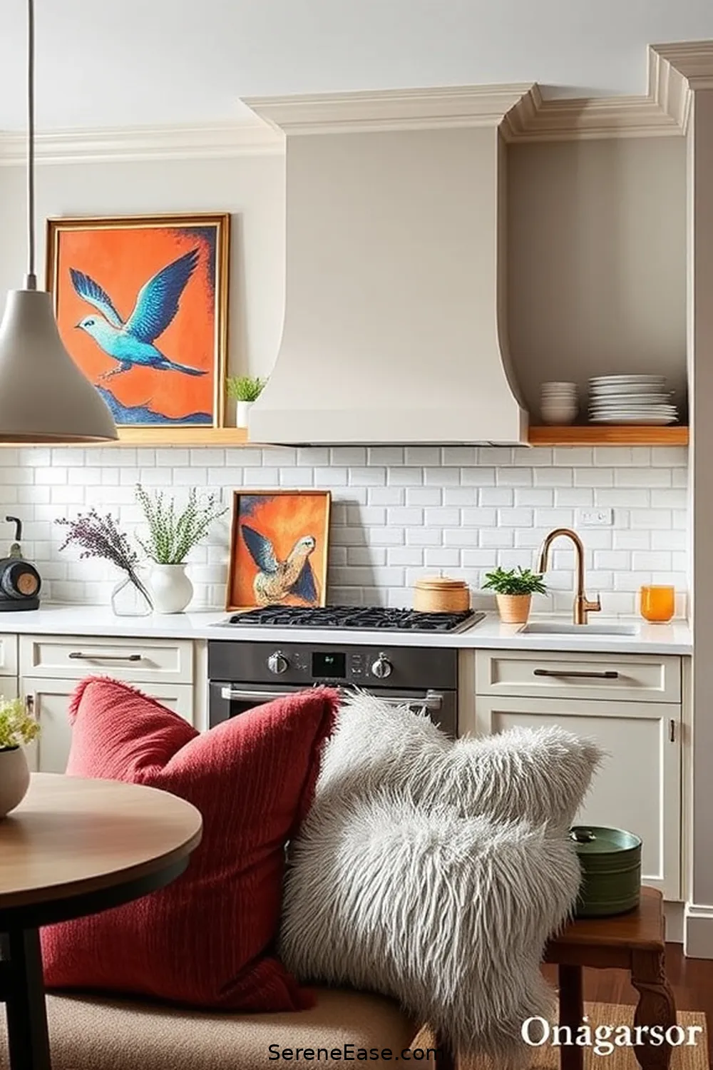 Infuse Jewel Tones Into Your Scandinavian-Style Kitchen 8 Artwork and Decor Featuring Jewel Tones for Infuse Jewel Tones Into Your Scandinavian-Style Kitchen