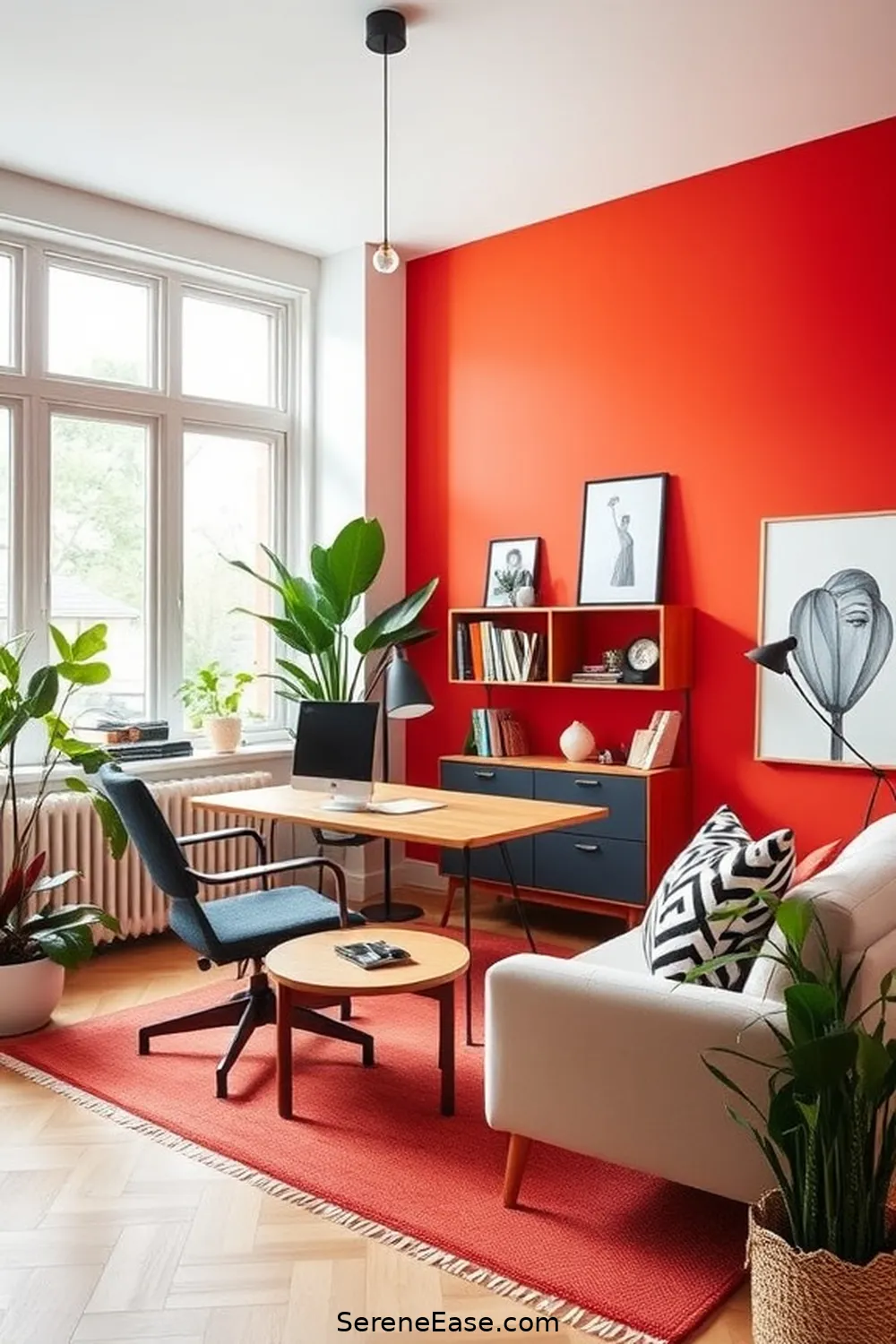 Infusing Bold Colors in Your Scandinavian Home Office Style 2 Understanding Scandinavian Design Principles for Infusing Bold Colors in Your Scandinavian Home Office Style