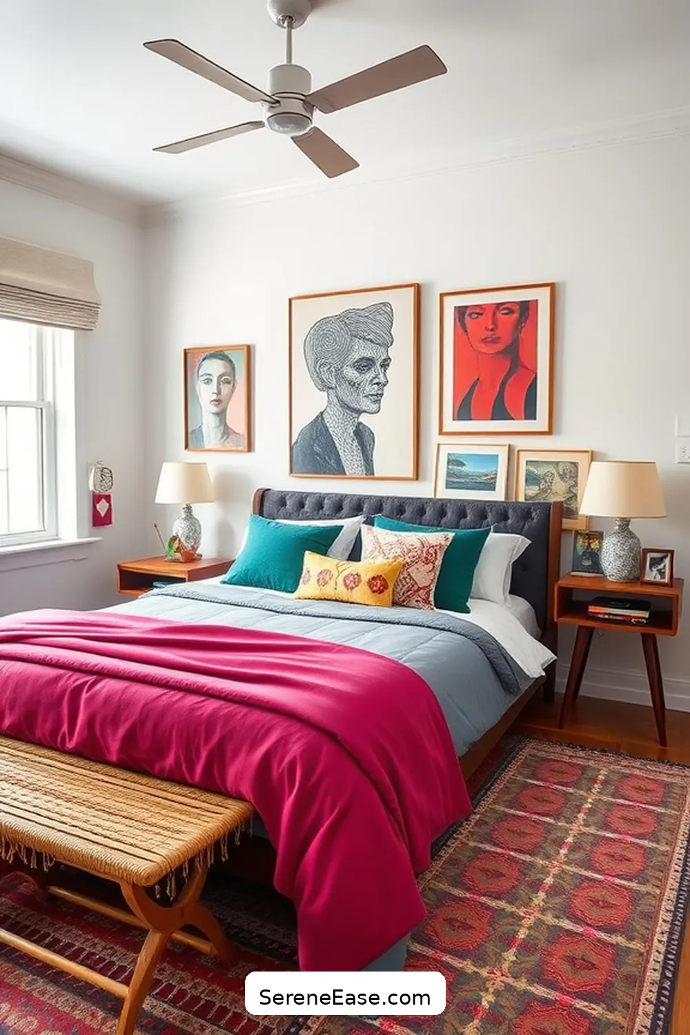 Infusing Bold and Bright Colors in Your Scandinavian Style Bedroom 15 Personalizing Your Space With Unique Finds for Infusing Bold and Bright Colors in Your Scandinavian Style Bedroom